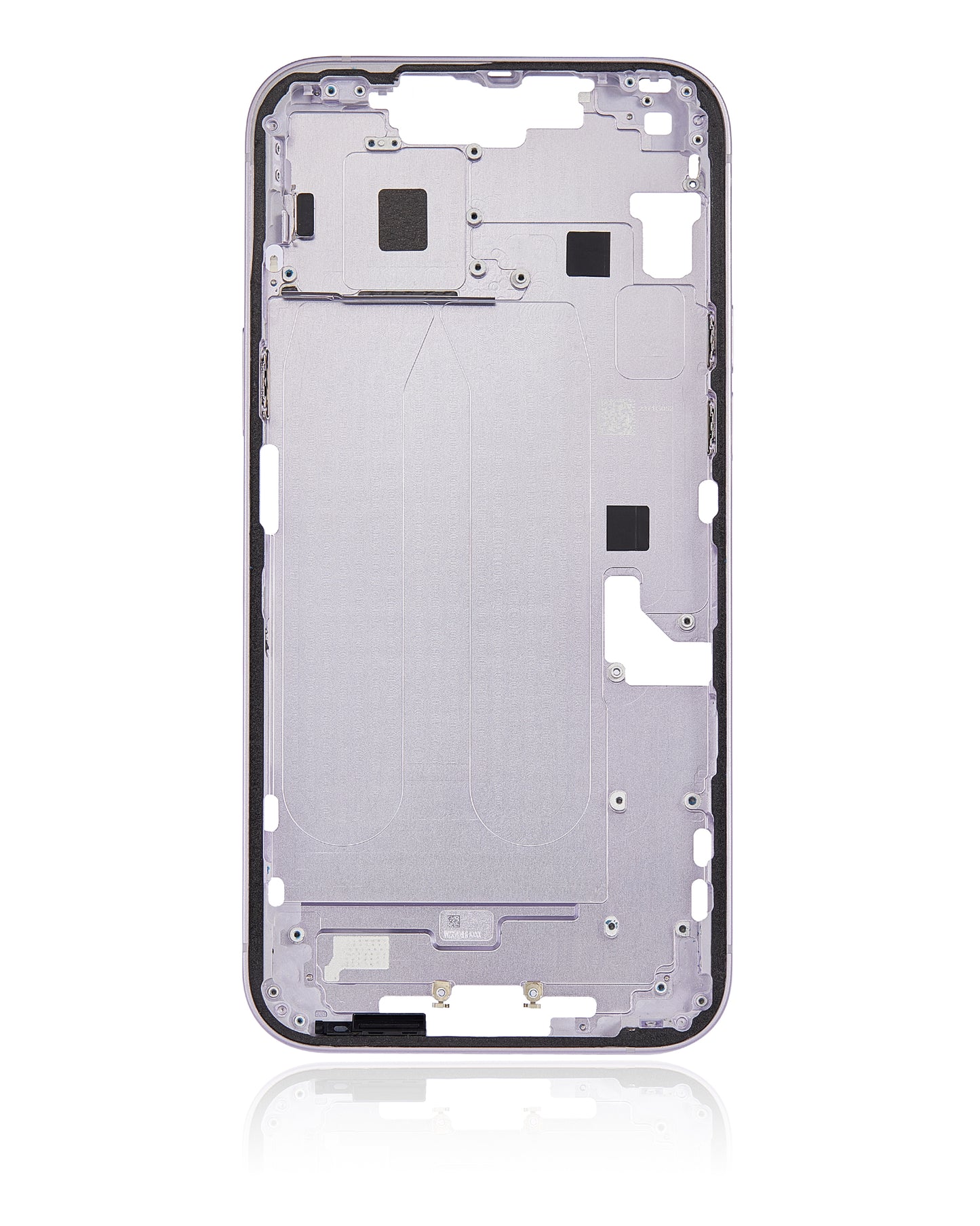 Mid-Frame Housing W/o Small Parts For iPhone 14 Plus (US Version) (OEM Pull) (Purple)