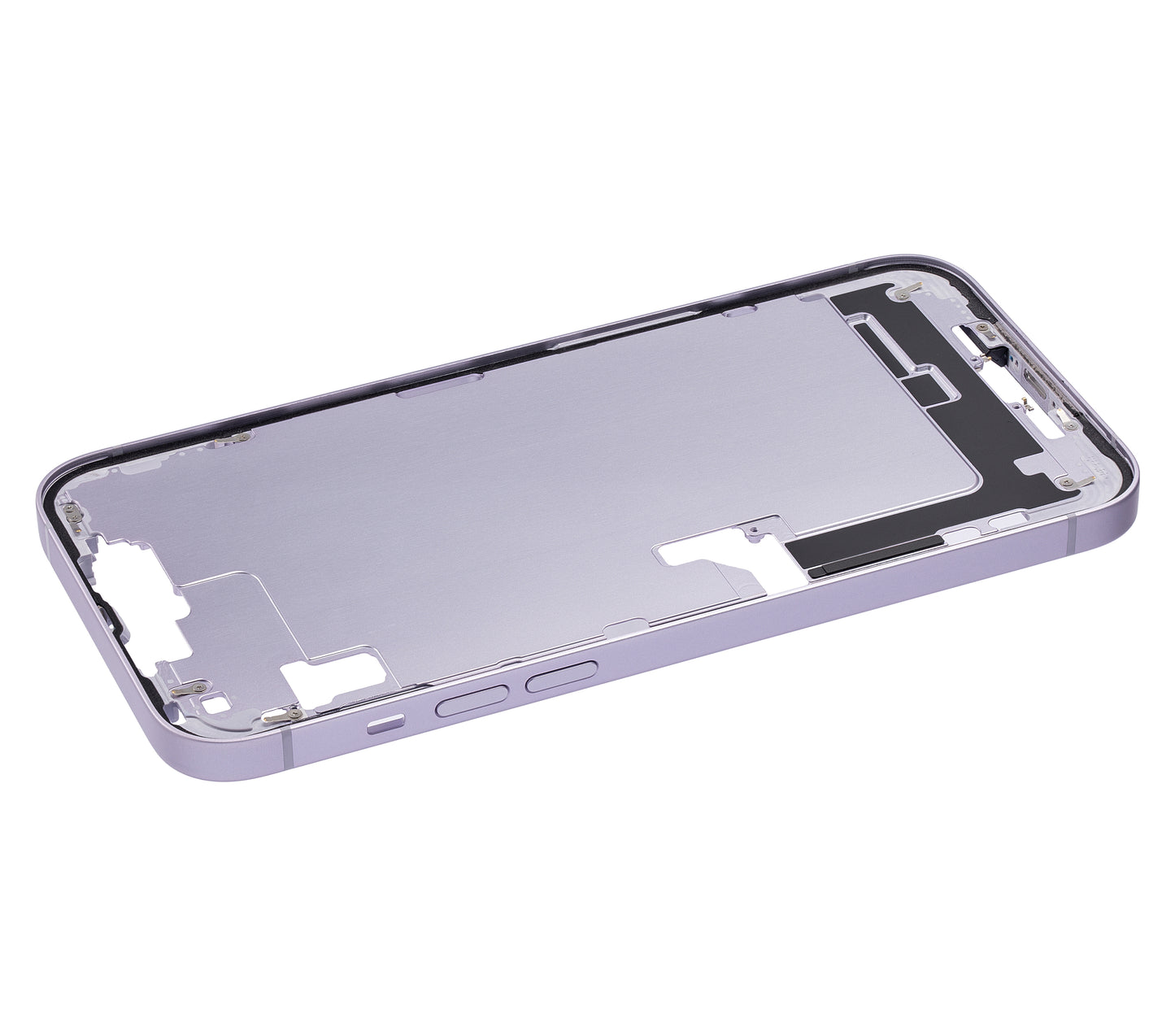 Mid-Frame Housing W/o Small Parts For iPhone 14 Plus (US Version) (OEM Pull) (Purple)