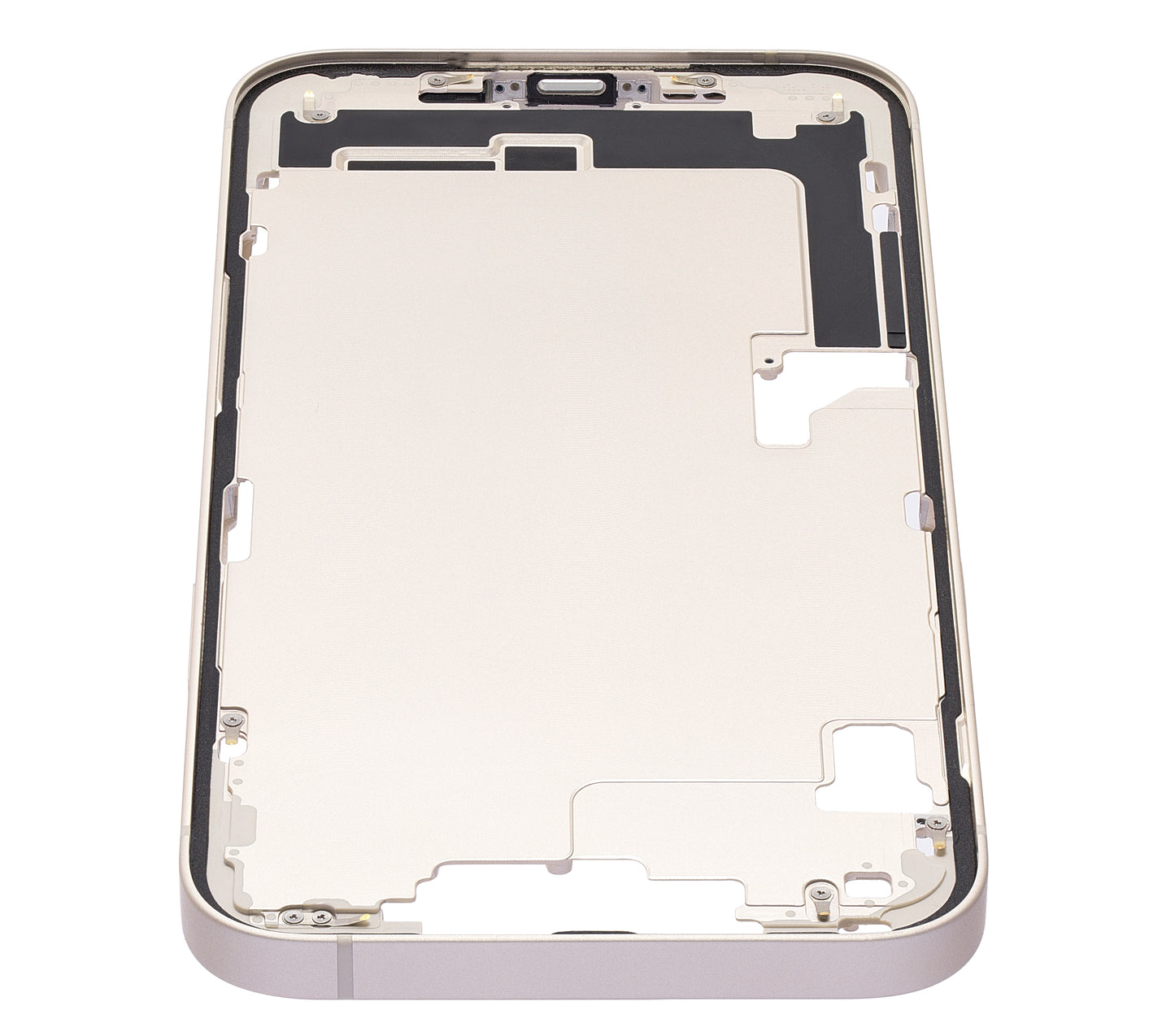 Mid-Frame Housing W/o Small Parts For iPhone 14 Plus (US Version) (OEM Pull) (Starlight)