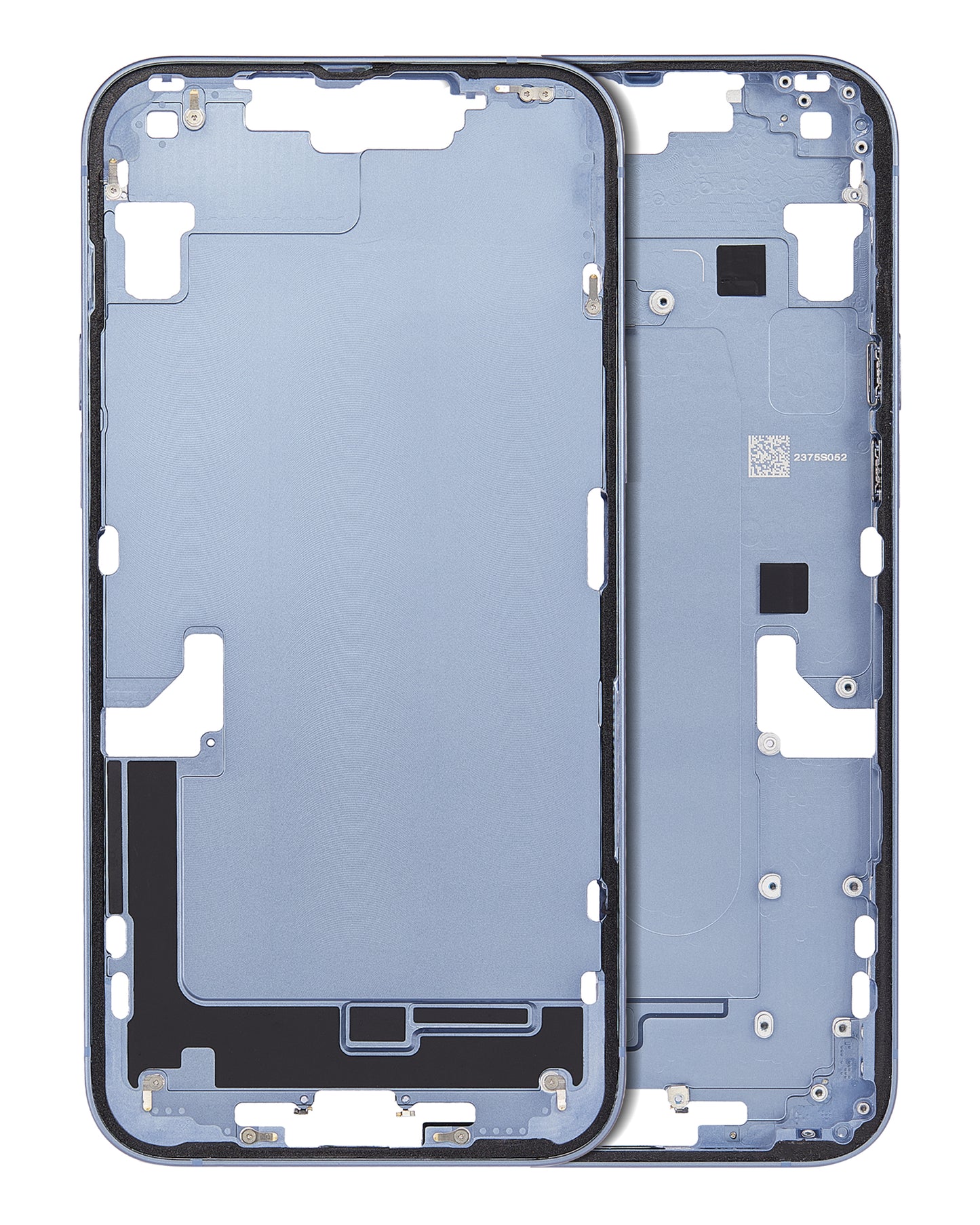 Mid-Frame Housing W/o Small Parts For iPhone 14 Plus (US Version) (OEM Pull) (Blue)