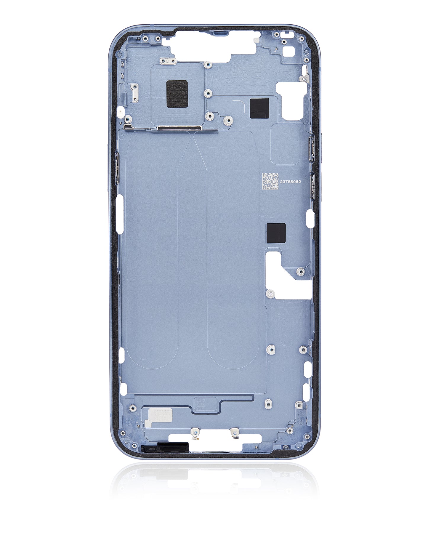 Mid-Frame Housing W/o Small Parts For iPhone 14 Plus (US Version) (OEM Pull) (Blue)