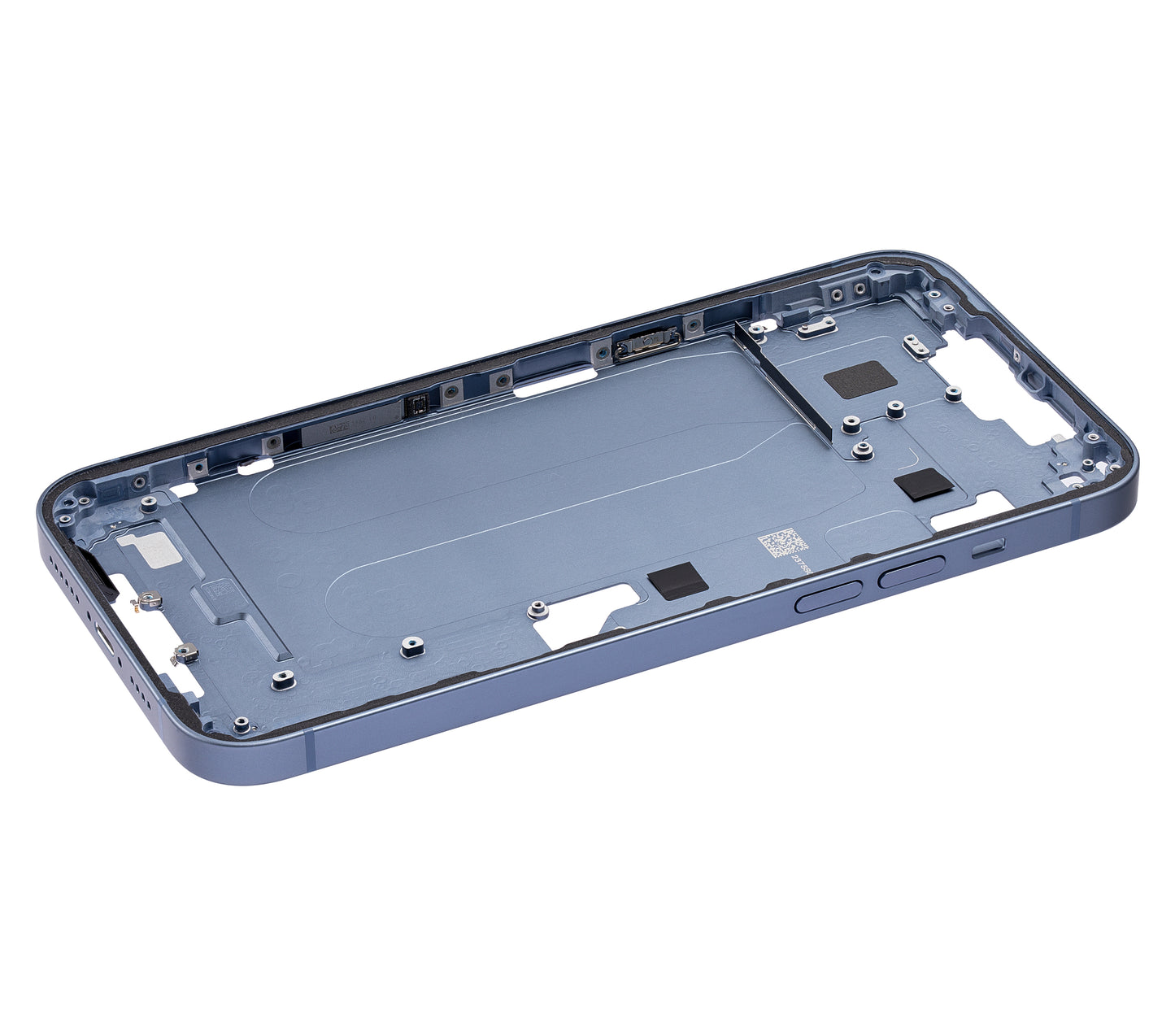 Mid-Frame Housing W/o Small Parts For iPhone 14 Plus (US Version) (OEM Pull) (Blue)