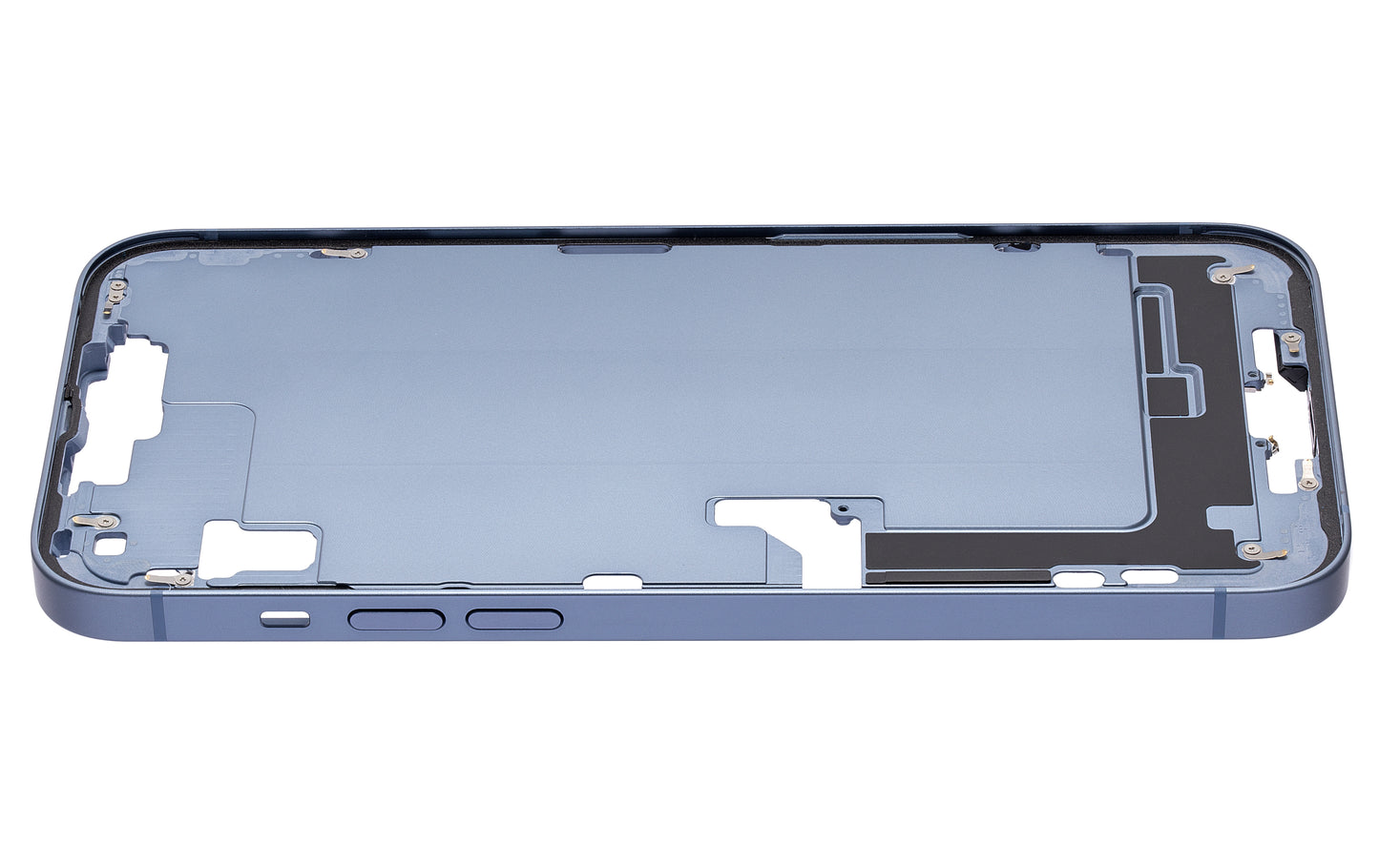 Mid-Frame Housing W/o Small Parts For iPhone 14 Plus (US Version) (OEM Pull) (Blue)
