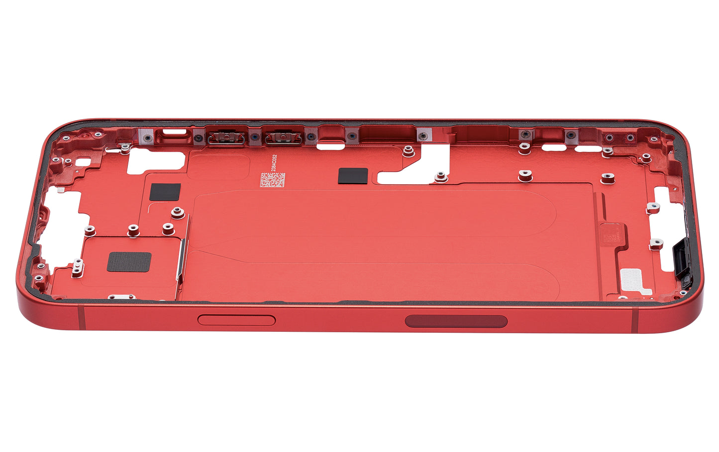 Mid-Frame Housing W/o Small Parts For iPhone 14 Plus (US Version) (OEM Pull) (Red)