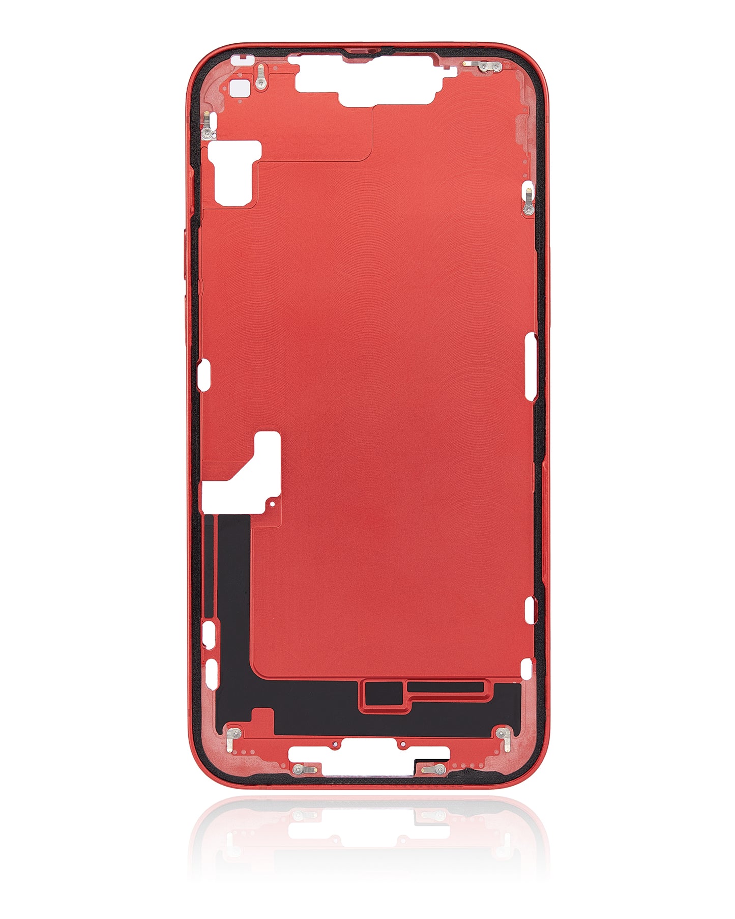 Mid-Frame Housing W/o Small Parts For iPhone 14 Plus (US Version) (OEM Pull) (Red)