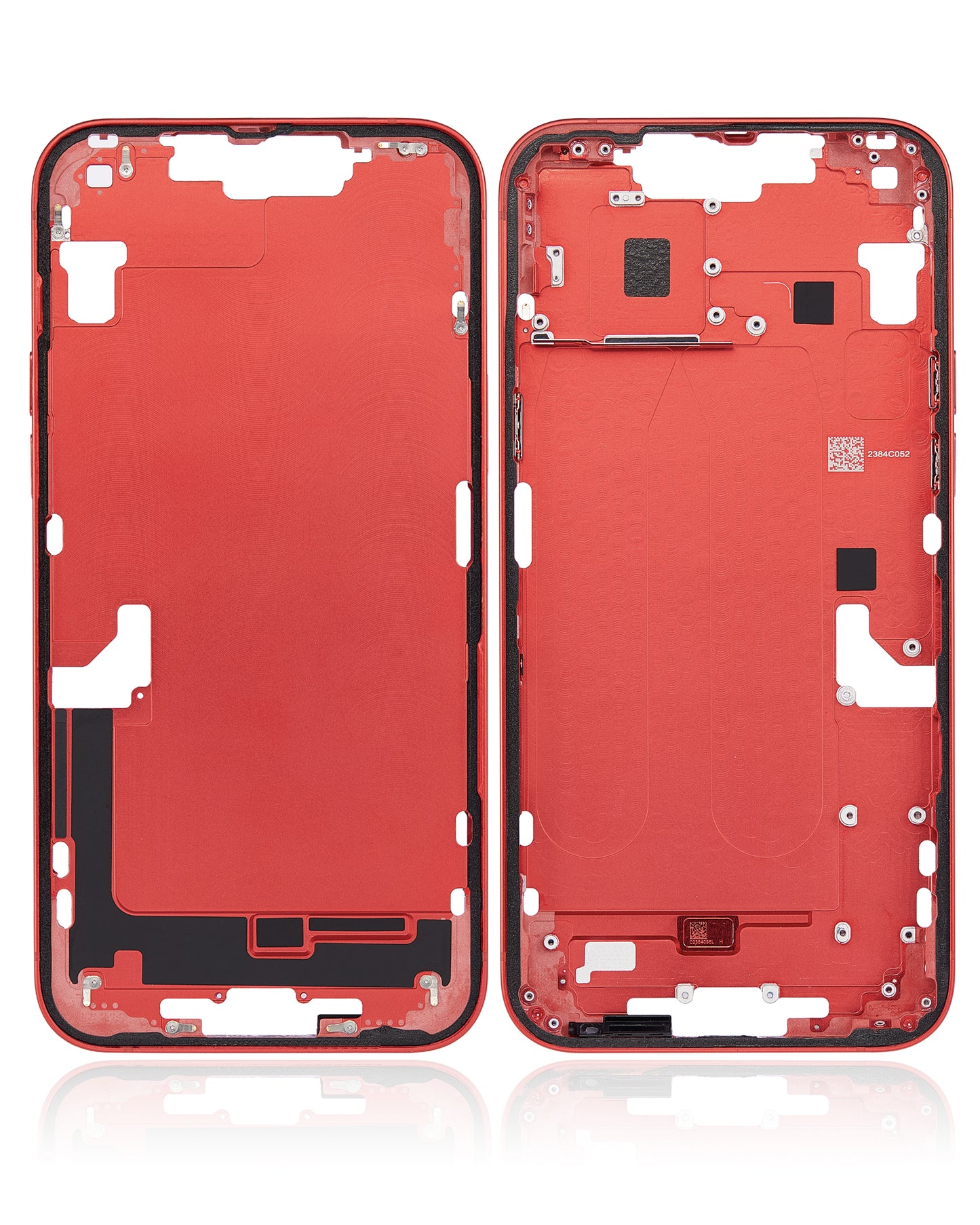 Mid-Frame Housing W/o Small Parts For iPhone 14 Plus (US Version) (OEM Pull) (Red)