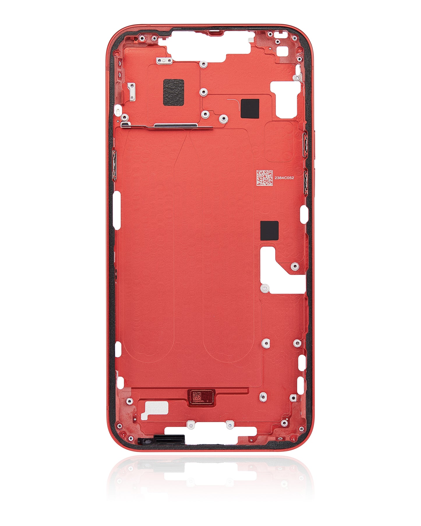 Mid-Frame Housing W/o Small Parts For iPhone 14 Plus (US Version) (OEM Pull) (Red)