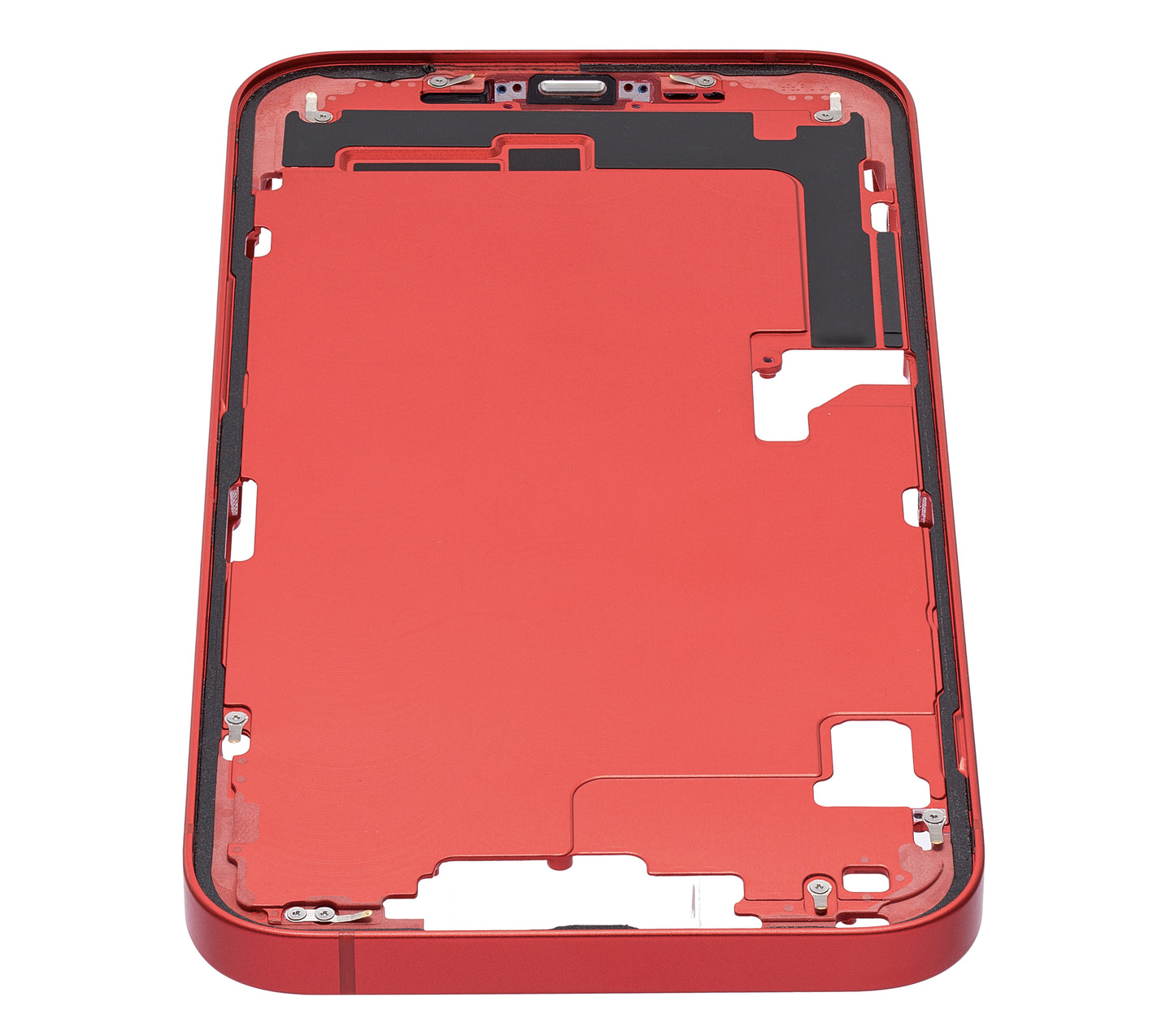 Mid-Frame Housing W/o Small Parts For iPhone 14 Plus (US Version) (OEM Pull) (Red)