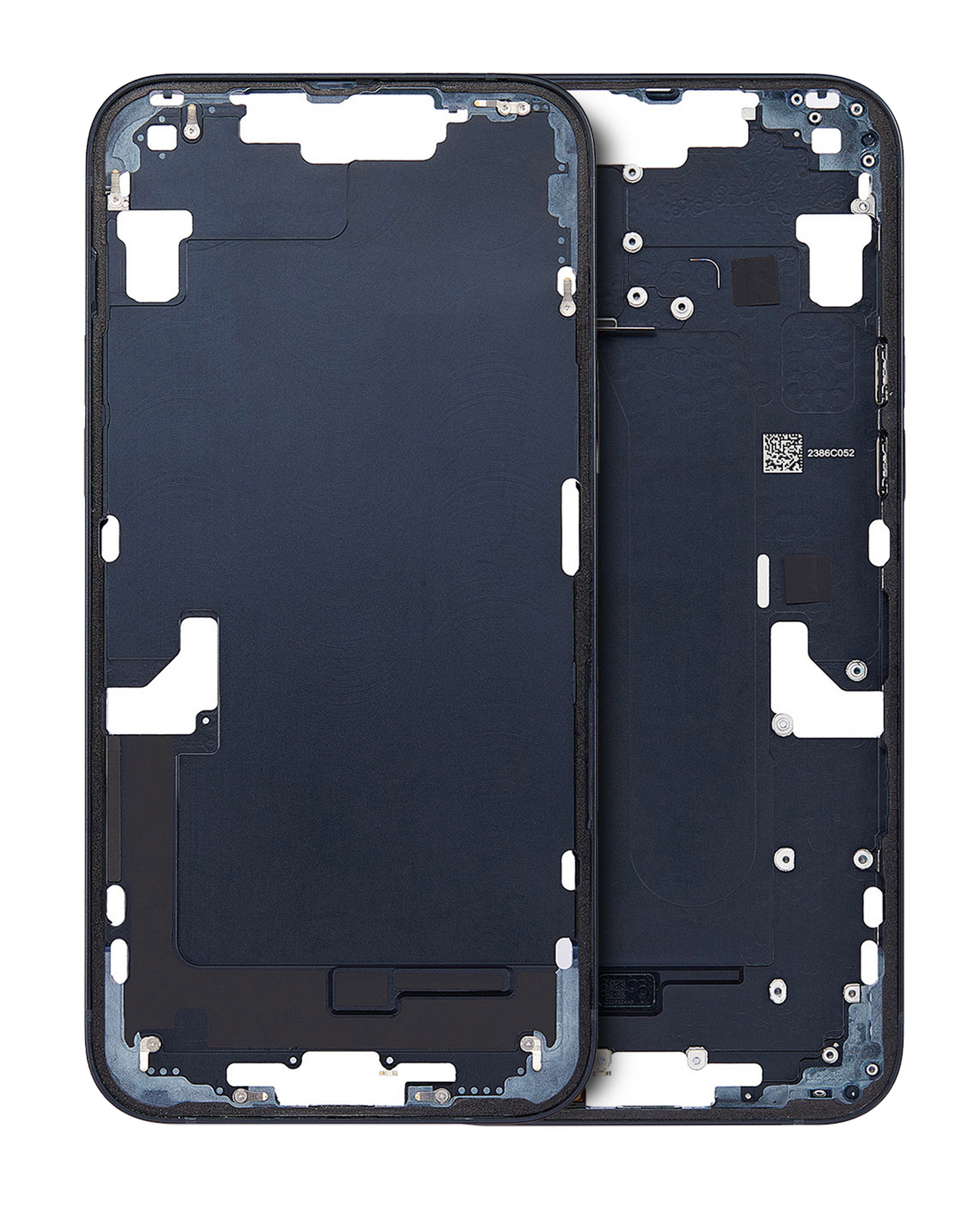 Mid-Frame Housing W/ Small Parts For iPhone 14 Plus (US Version) (Used OEM Pull: Grade A) (Midnight)