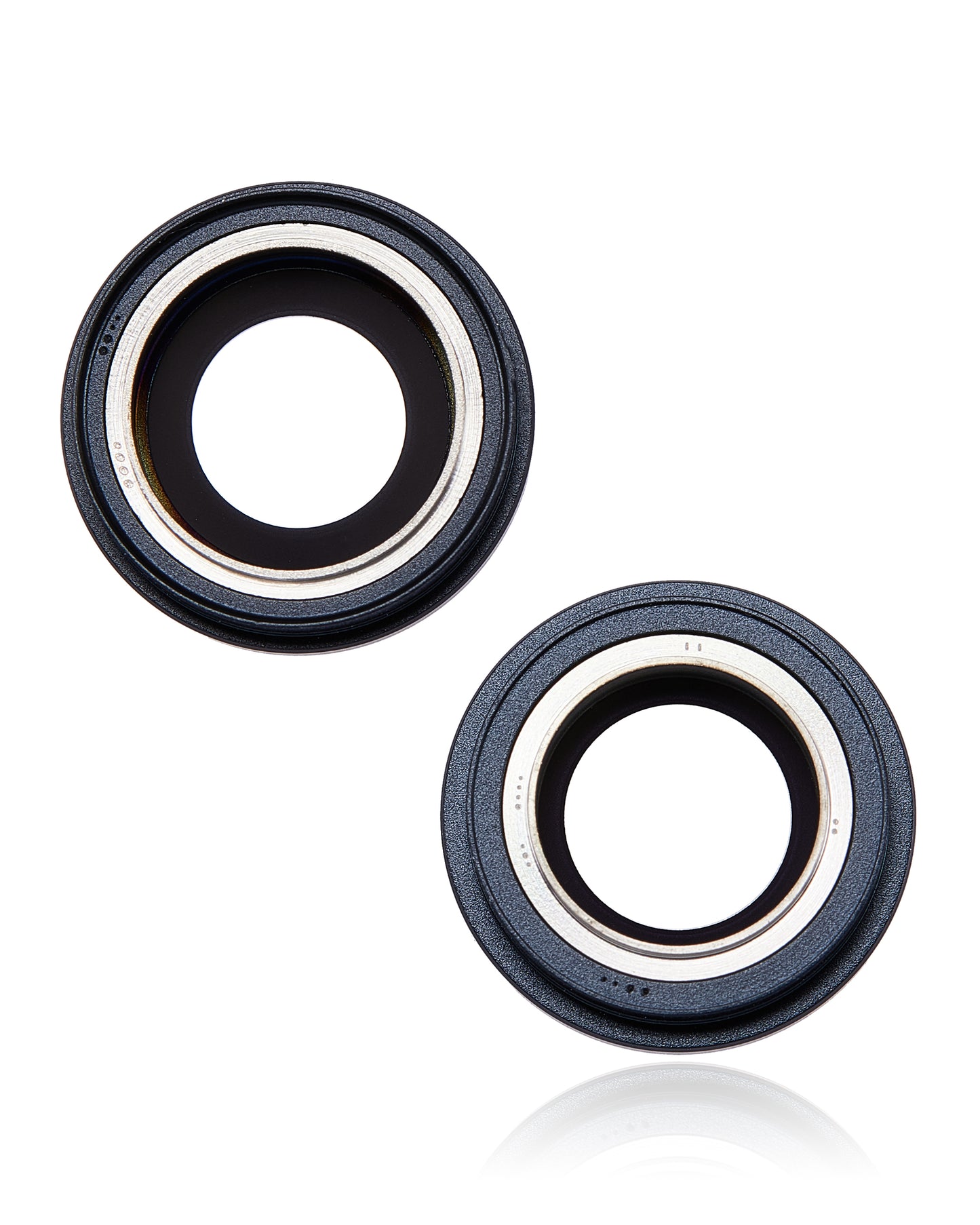 Back Camera Lens With Bracket & Bezel For iPhone 14 / 14 Plus (2 Piece Set) (Premium) (Midnight)