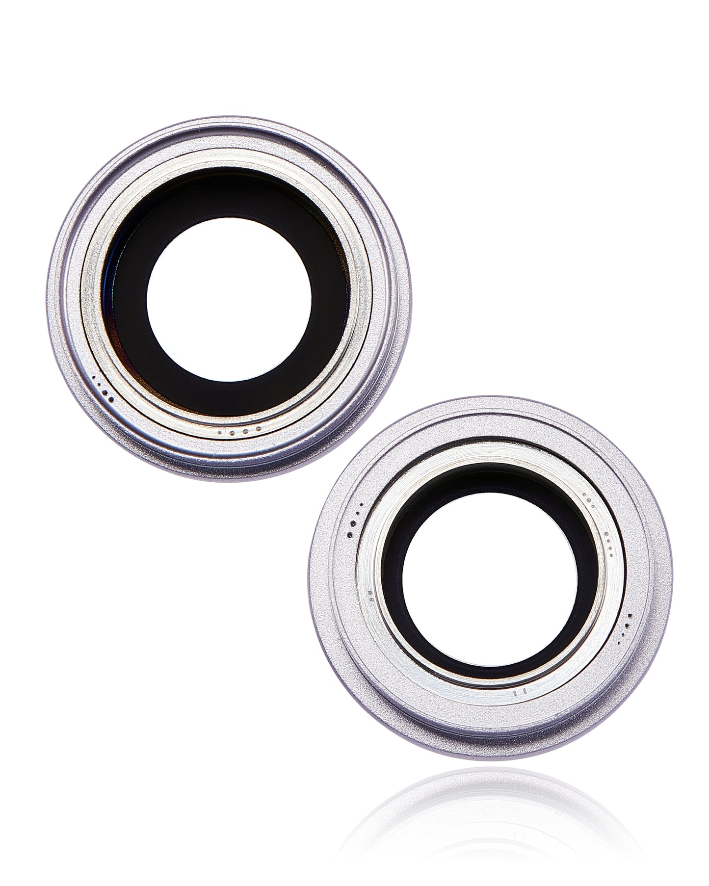 Back Camera Lens With Bracket & Bezel For iPhone 14 / 14 Plus (2 Piece Set) (Premium) (Purple)