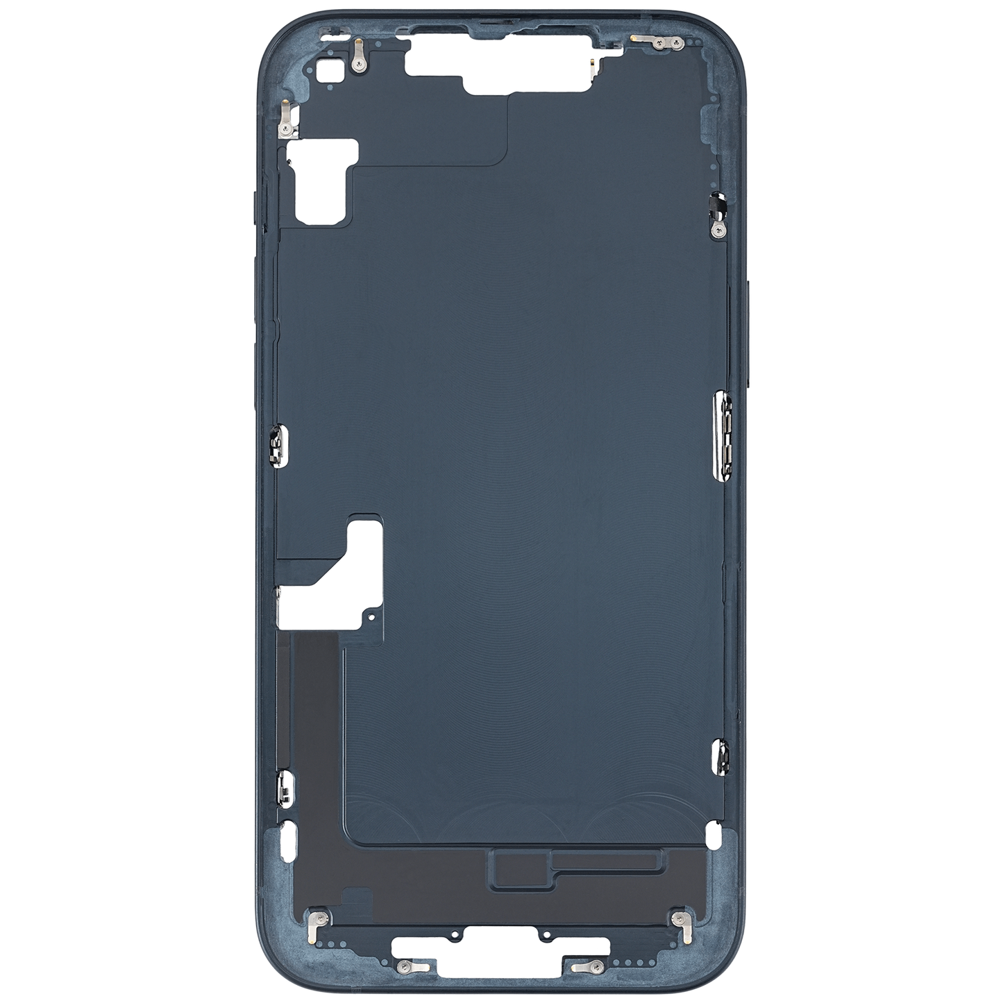 Mid-Frame Housing W/ Small Parts For iPhone 14 Plus (US Version) (Used OEM Pull: Grade B) (Midnight)