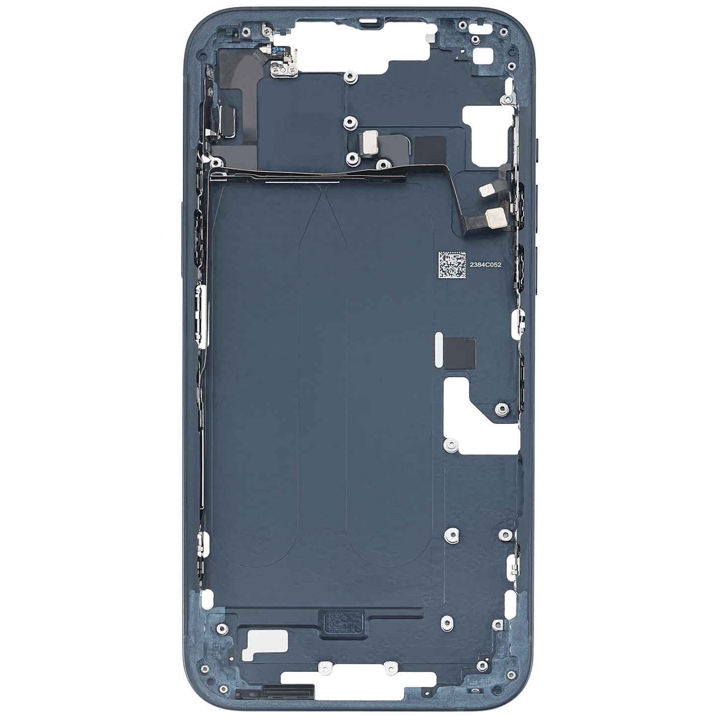 Mid-Frame Housing W/ Small Parts For iPhone 14 Plus (US Version) (Used OEM Pull: Grade B) (Midnight)