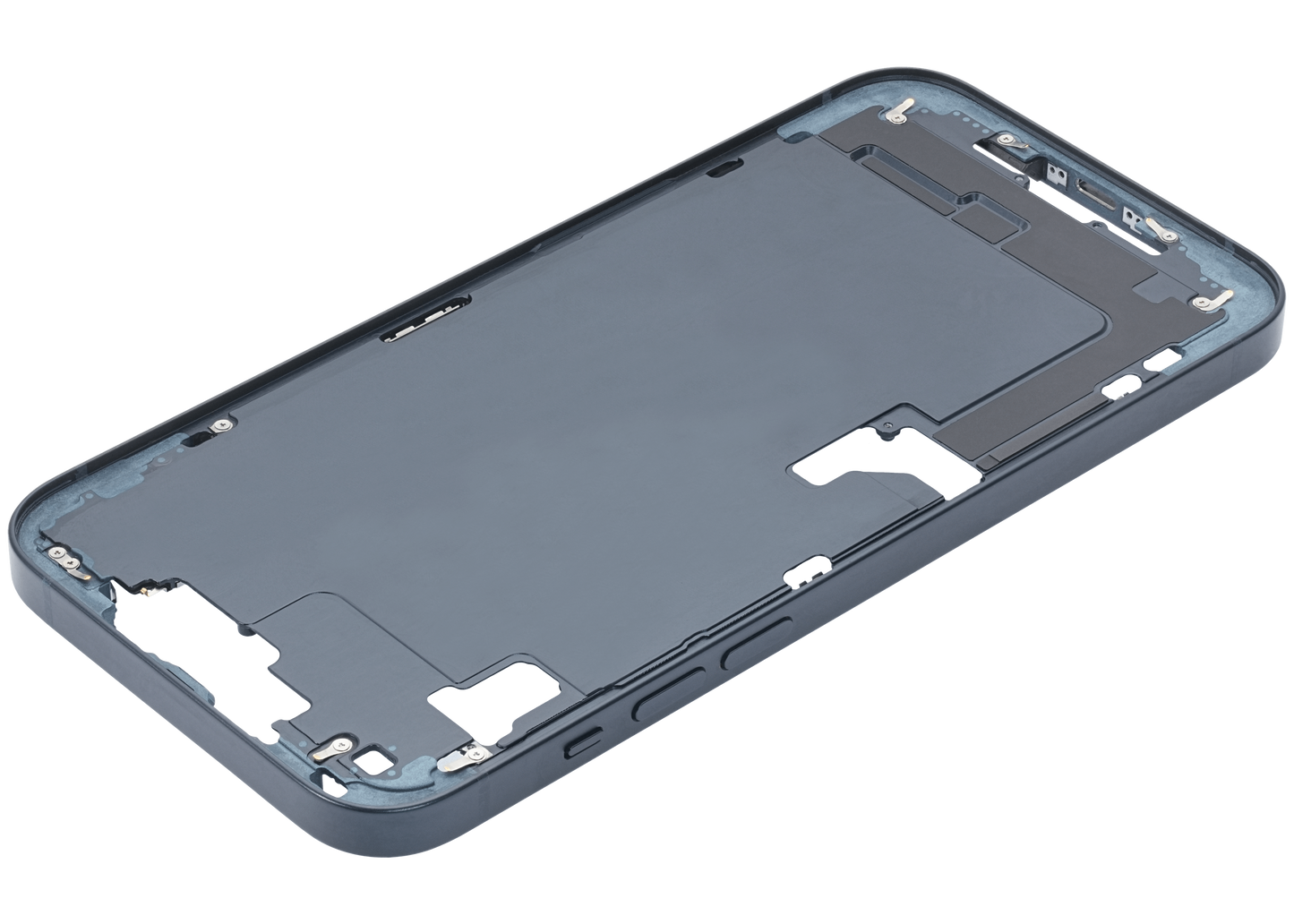 Mid-Frame Housing W/ Small Parts For iPhone 14 Plus (US Version) (Used OEM Pull: Grade B) (Midnight)