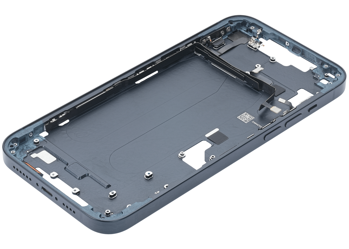 Mid-Frame Housing W/ Small Parts For iPhone 14 Plus (US Version) (Used OEM Pull: Grade B) (Midnight)