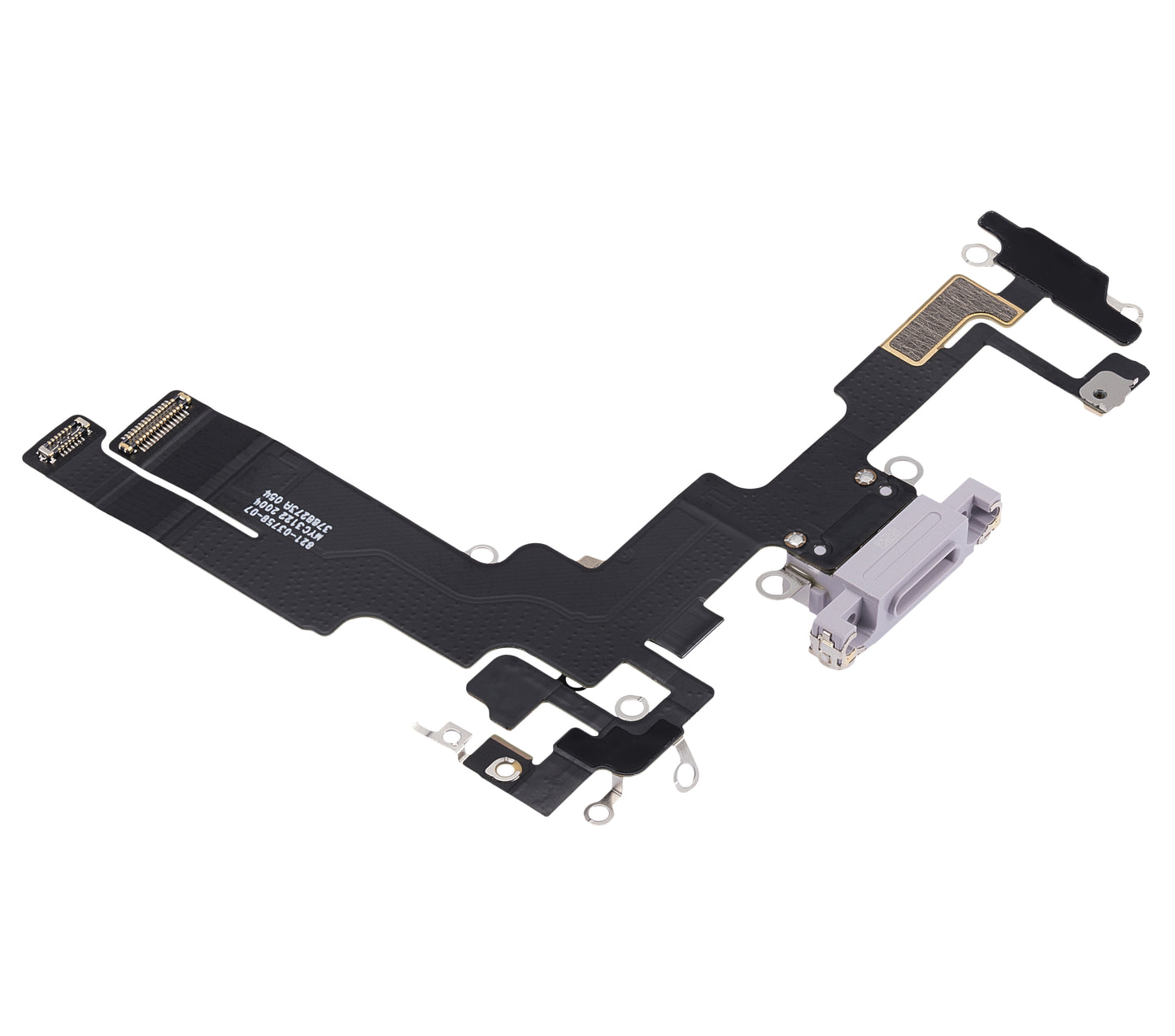Charging Port Flex Cable For iPhone 14 (Premium) (Purple)