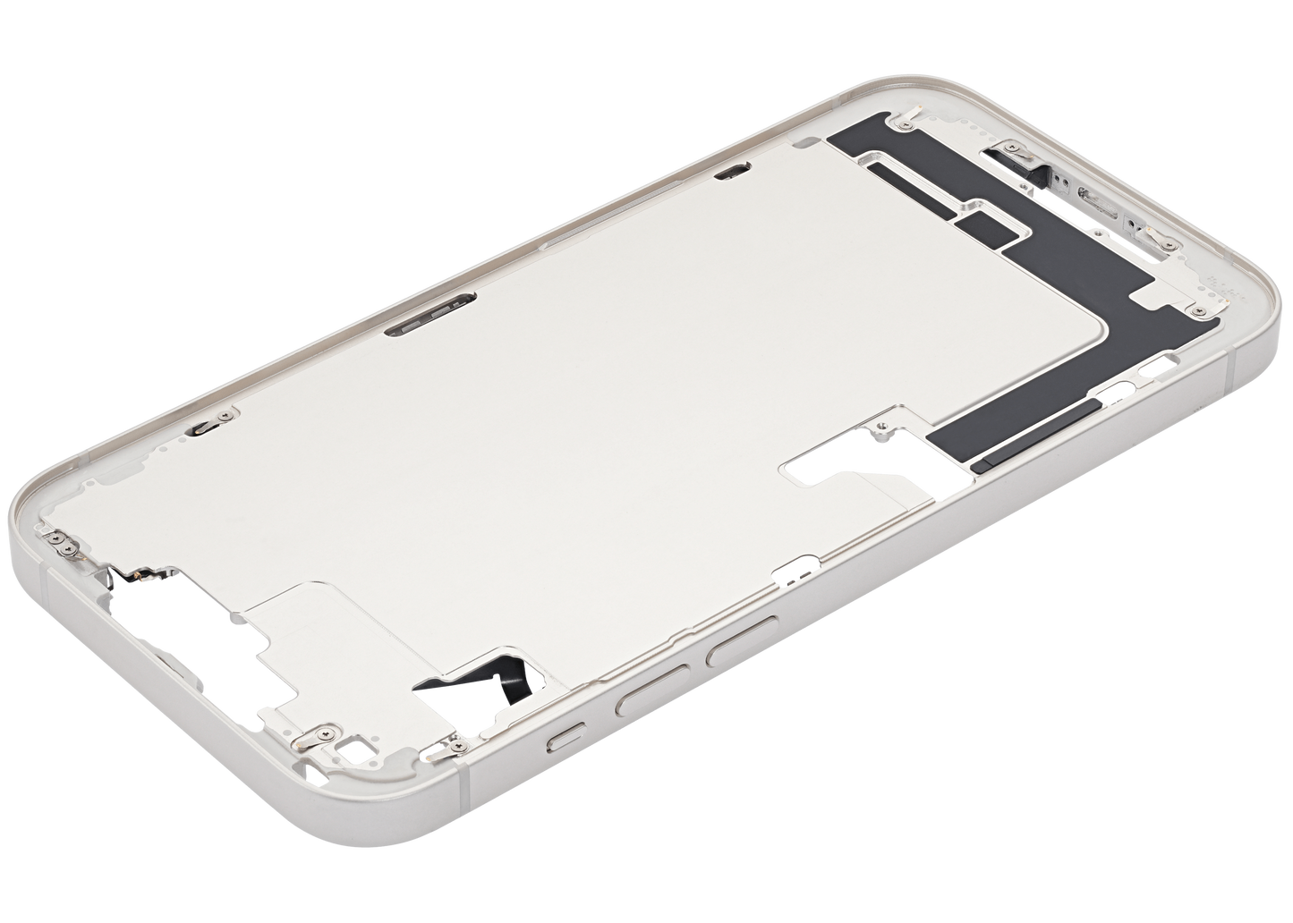 Mid-Frame Housing W/ Small Parts For iPhone 14 Plus (US Version) (Used OEM Pull: Grade B) (Starlight)
