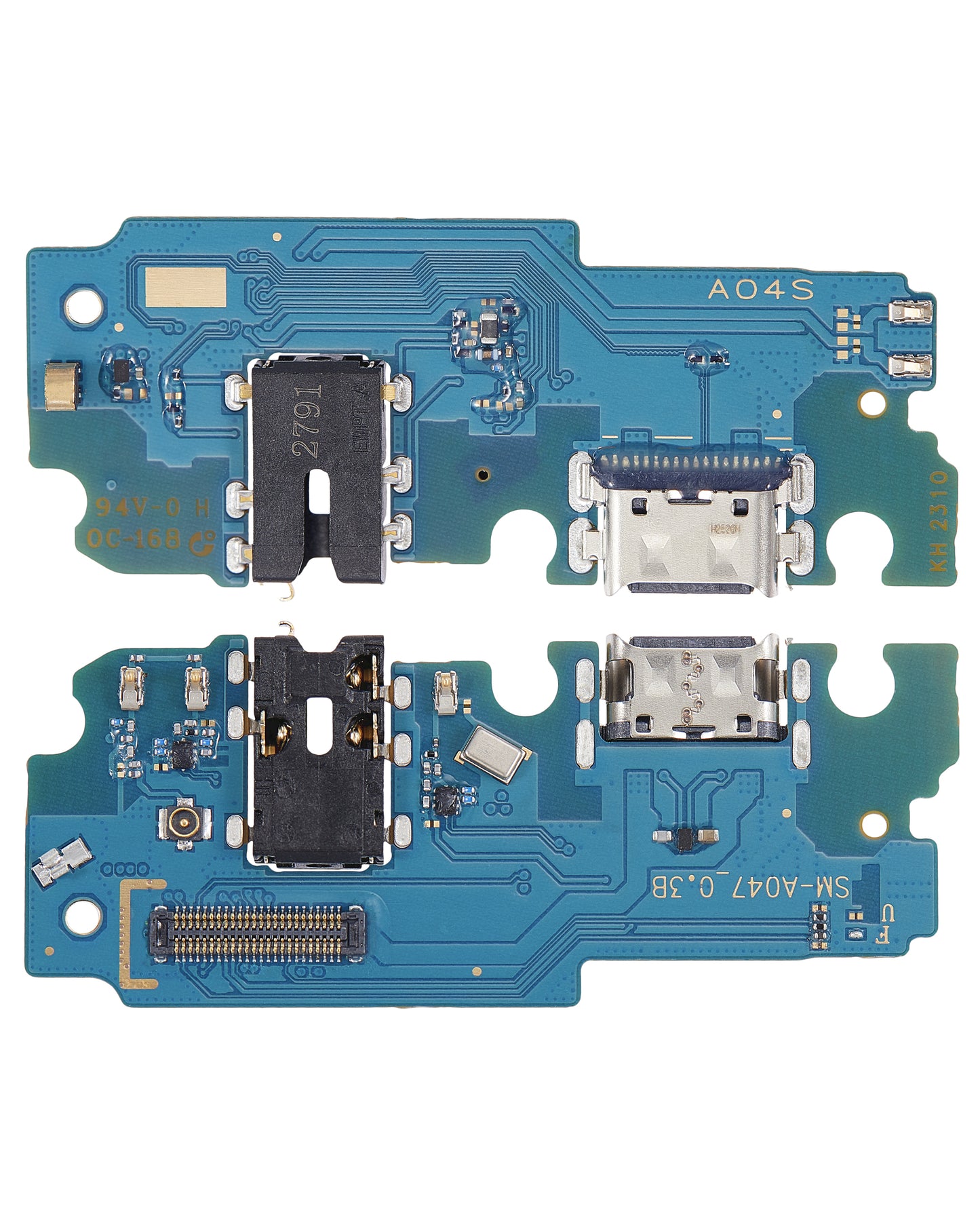 Charging Port Board With Headphone Jack For Samsung Galaxy A04S (A047 / 2022) (Premium) replacement part product image 2 - SKU 107082129721