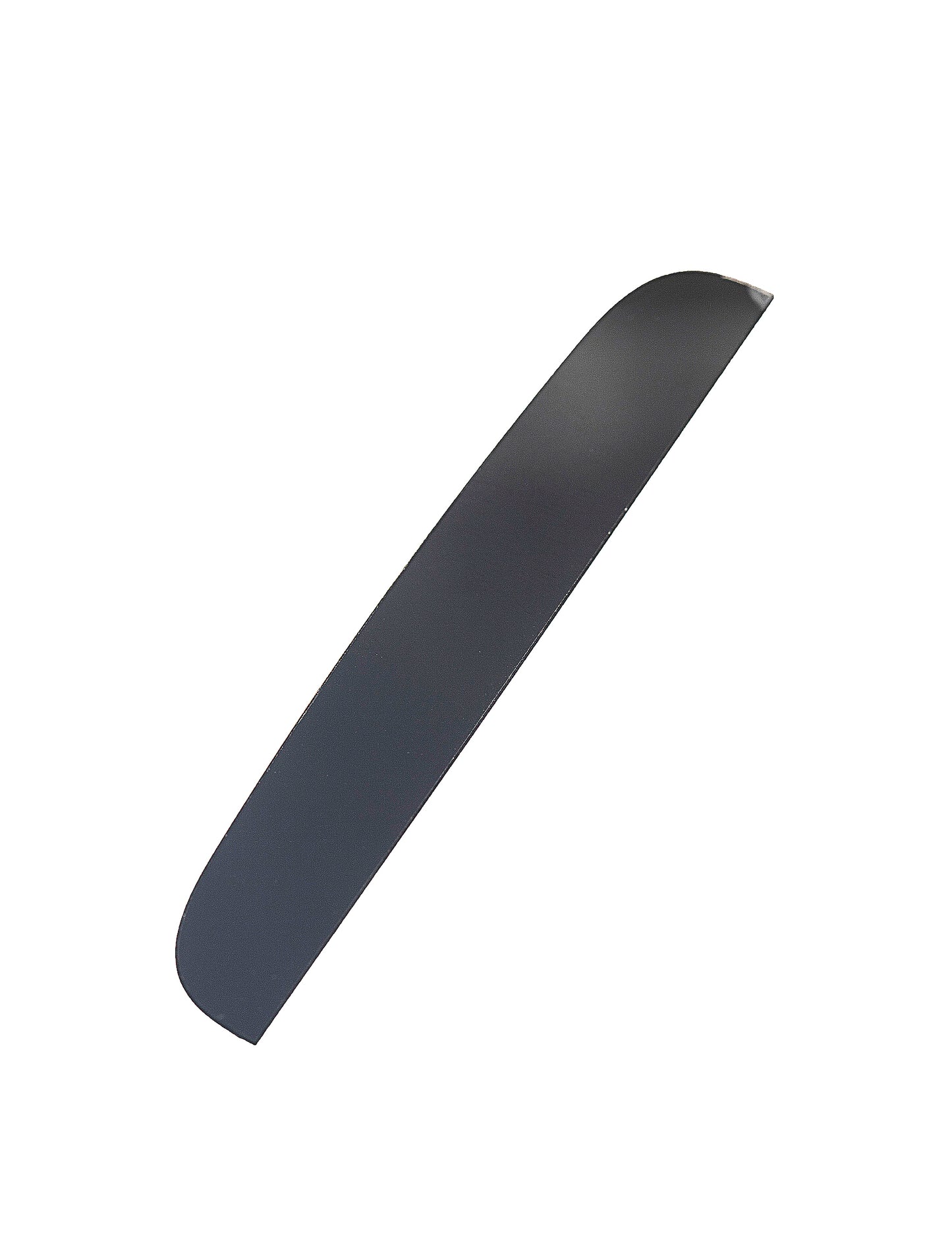 Top And Bottom Back Glass Panels For Motorola Moto Z (XT1650 / 2016) / Z Force Droid (Black) - Motorola replacement part, close-up replacement part view, SKU 107082132212