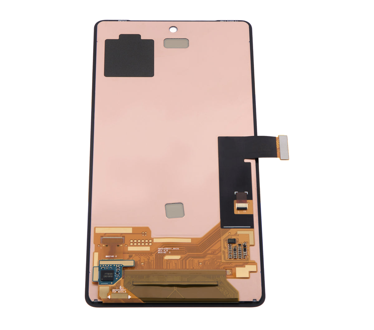 OLED Assembly Without Frame (Without Fingerprint Sensor) For Google Pixel 7 (Refurbished) (All Colors) - phone repair part close-up