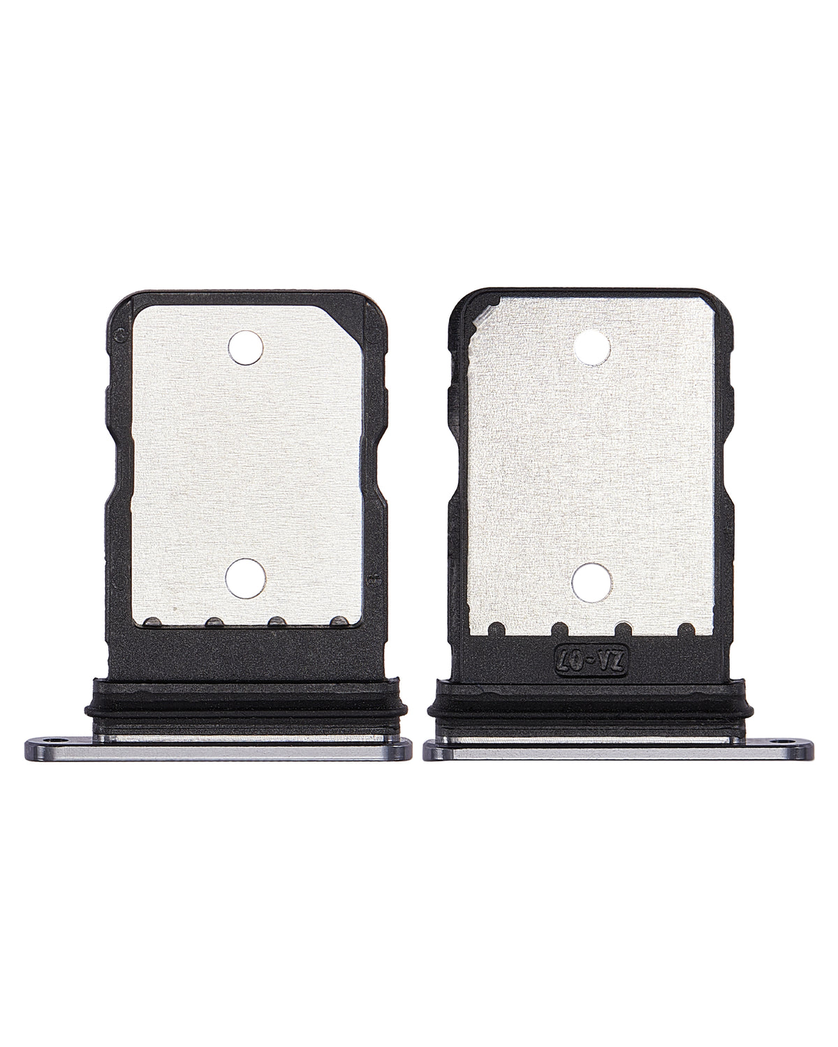 Single Sim Card Tray For Google Pixel 7 (Obsidian) - repair component alternate view