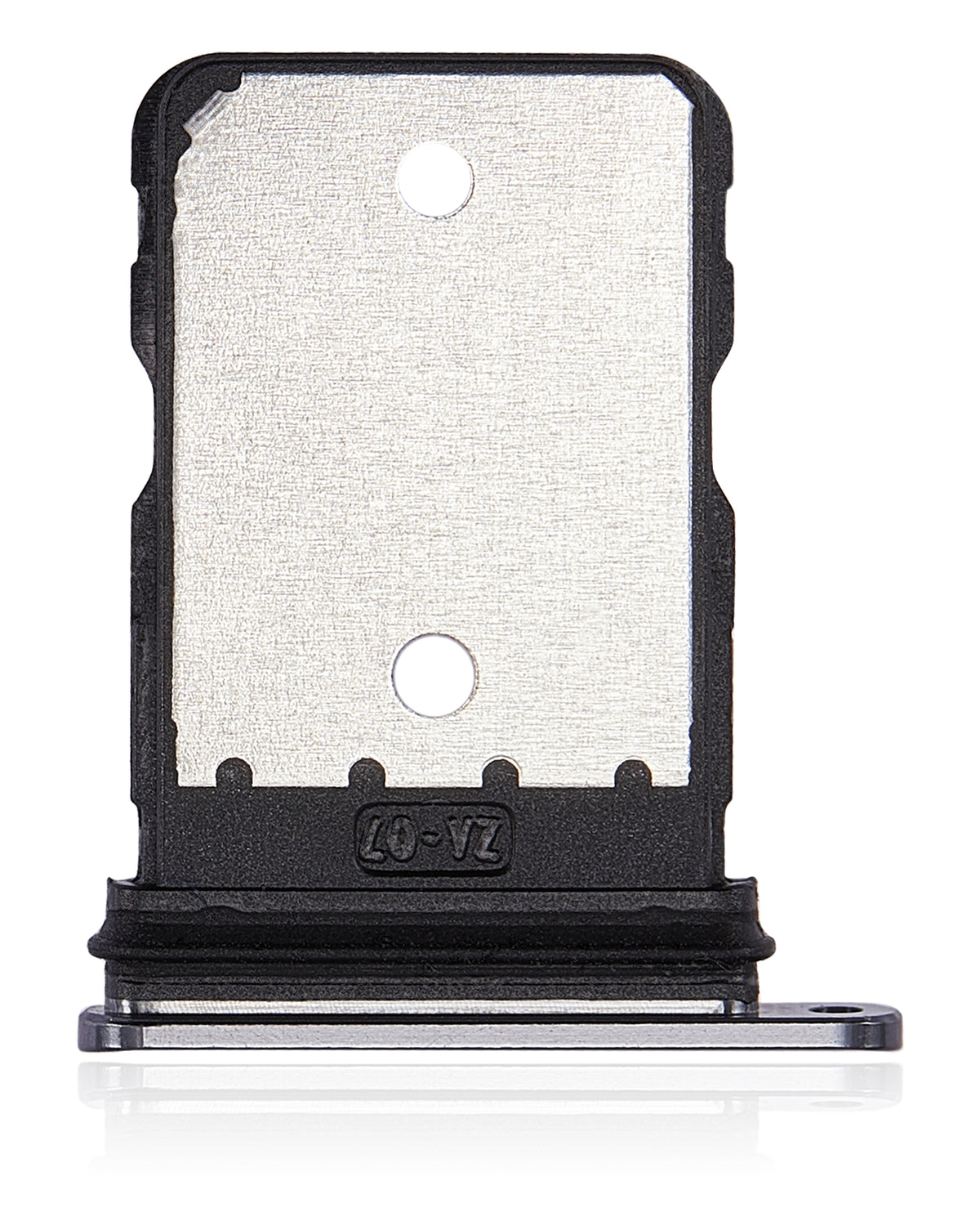 Single Sim Card Tray For Google Pixel 7 (Obsidian) - replacement component detail view