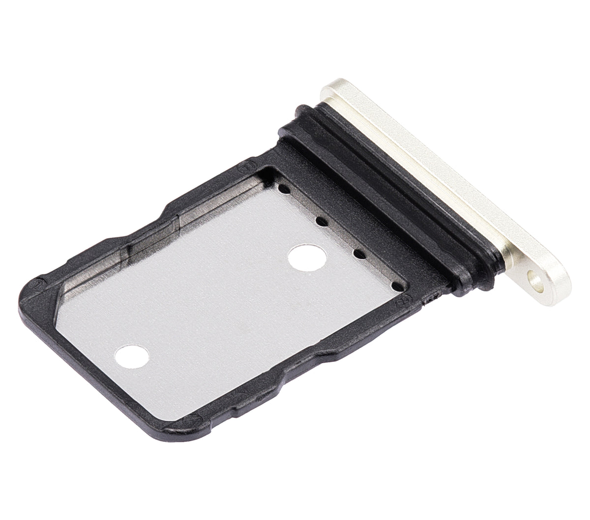 Single Sim Card Tray For Google Pixel 7 (Lemongrass) - replacement part additional angle
