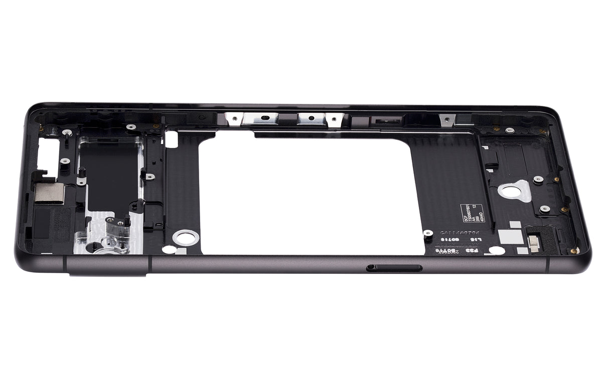 Mid-Frame Housing For Google Pixel 7 (Obsidian) - replacement part additional angle