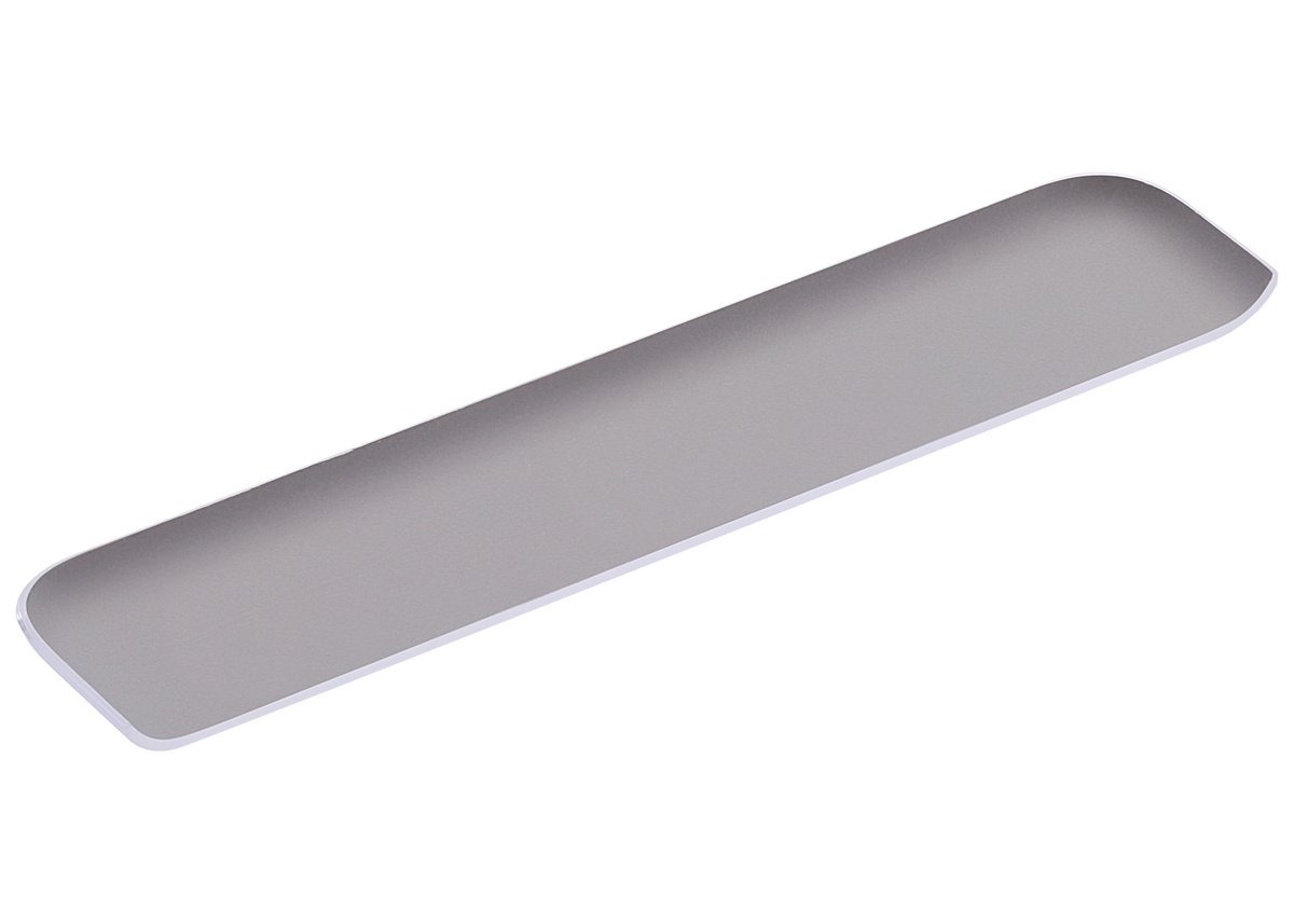 Top Back cover Glass Plastic Panel For Google Pixel 7 (Snow) - replacement part additional angle