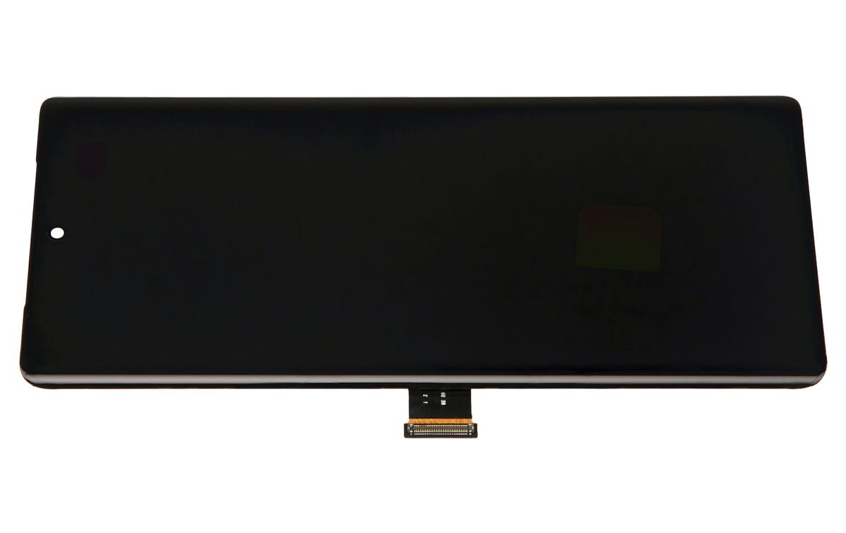 OLED Assembly With Frame (Without Fingerprint Sensor) For Google Pixel 7 Pro (Refurbished) (All Colors) - phone repair part close-up