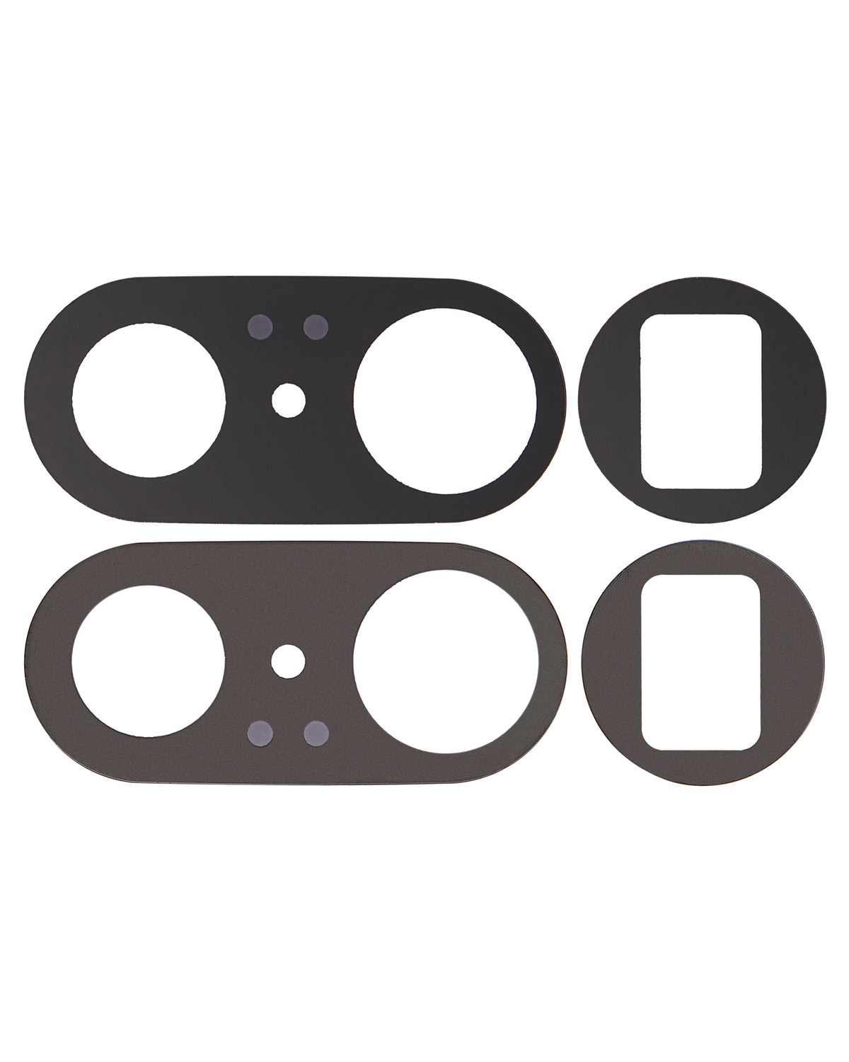 Back Camera Lens (Glass Only) With Adhesive For Google Pixel 7 Pro (2 Piece Set) - repair component alternate view