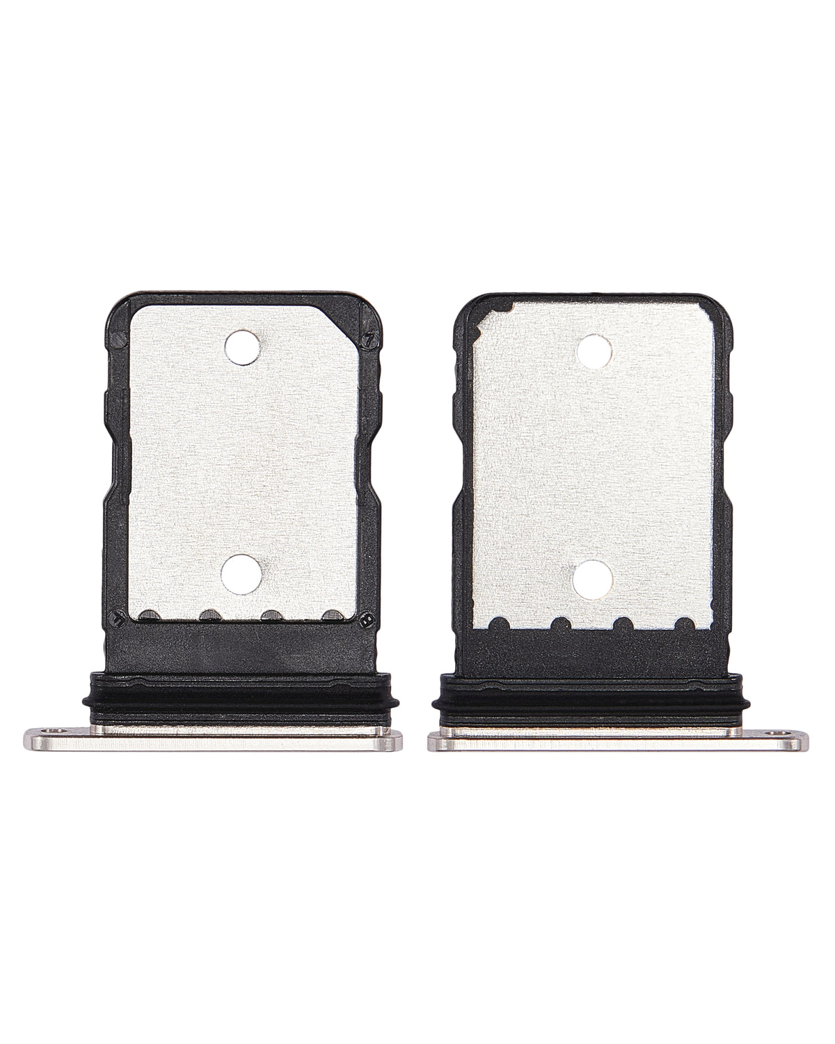 Single Sim Card Tray For Google Pixel 7 Pro (Obsidian) - repair component alternate view