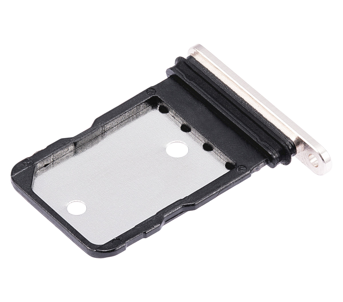 Single Sim Card Tray For Google Pixel 7 Pro (Obsidian) - replacement component detail view