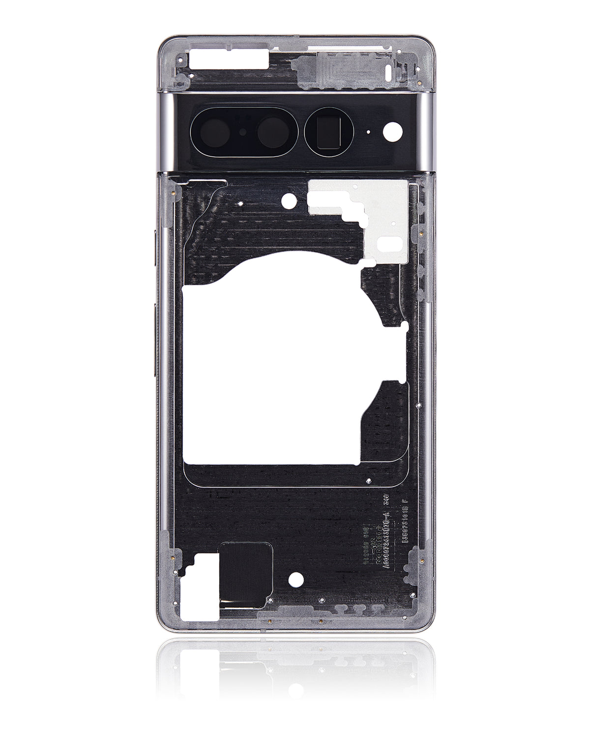 Mid-Frame Housing For Google Pixel 7 Pro (Obsidian) - replacement part secondary detail