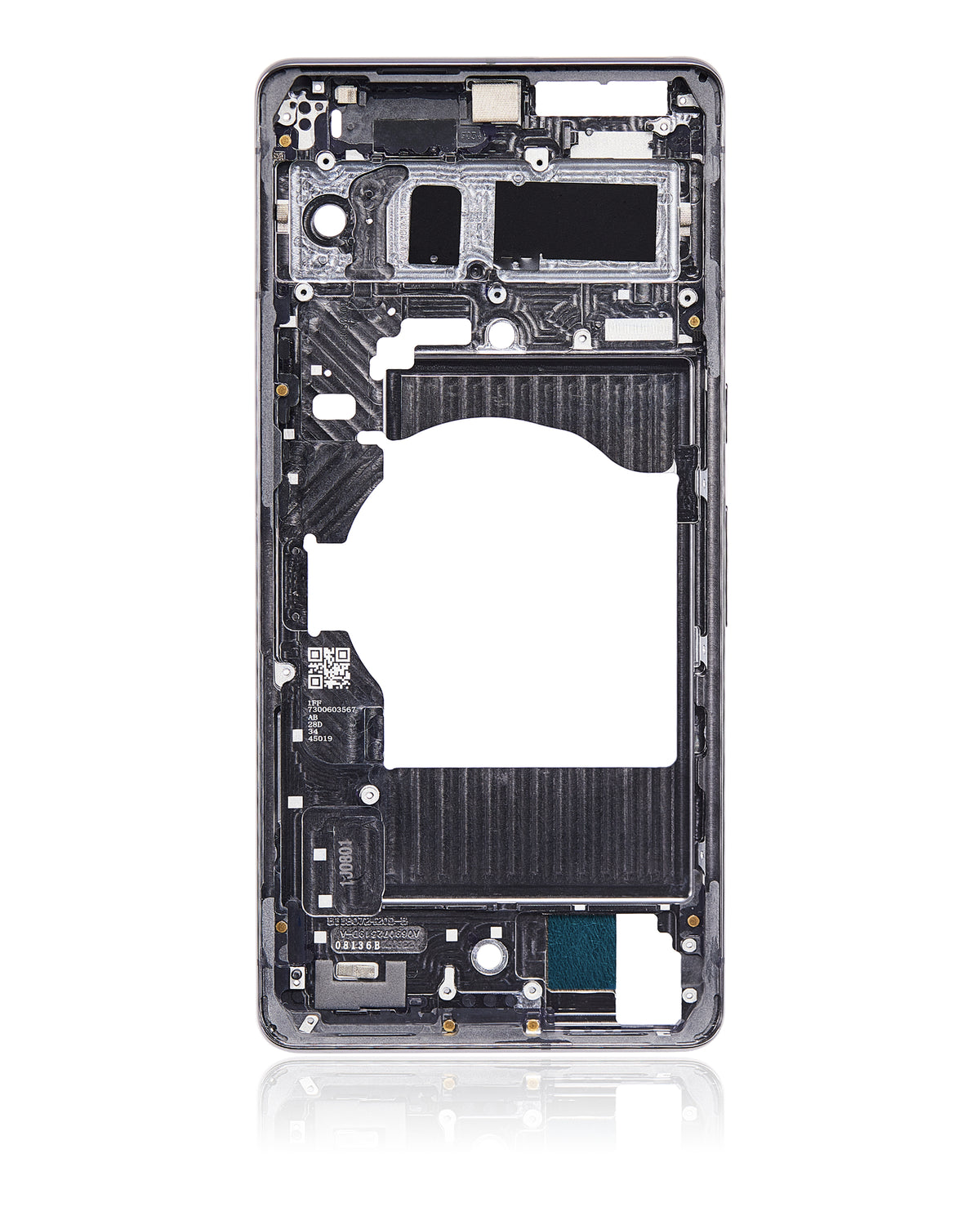 Mid-Frame Housing For Google Pixel 7 Pro (Obsidian) - phone repair component product image
