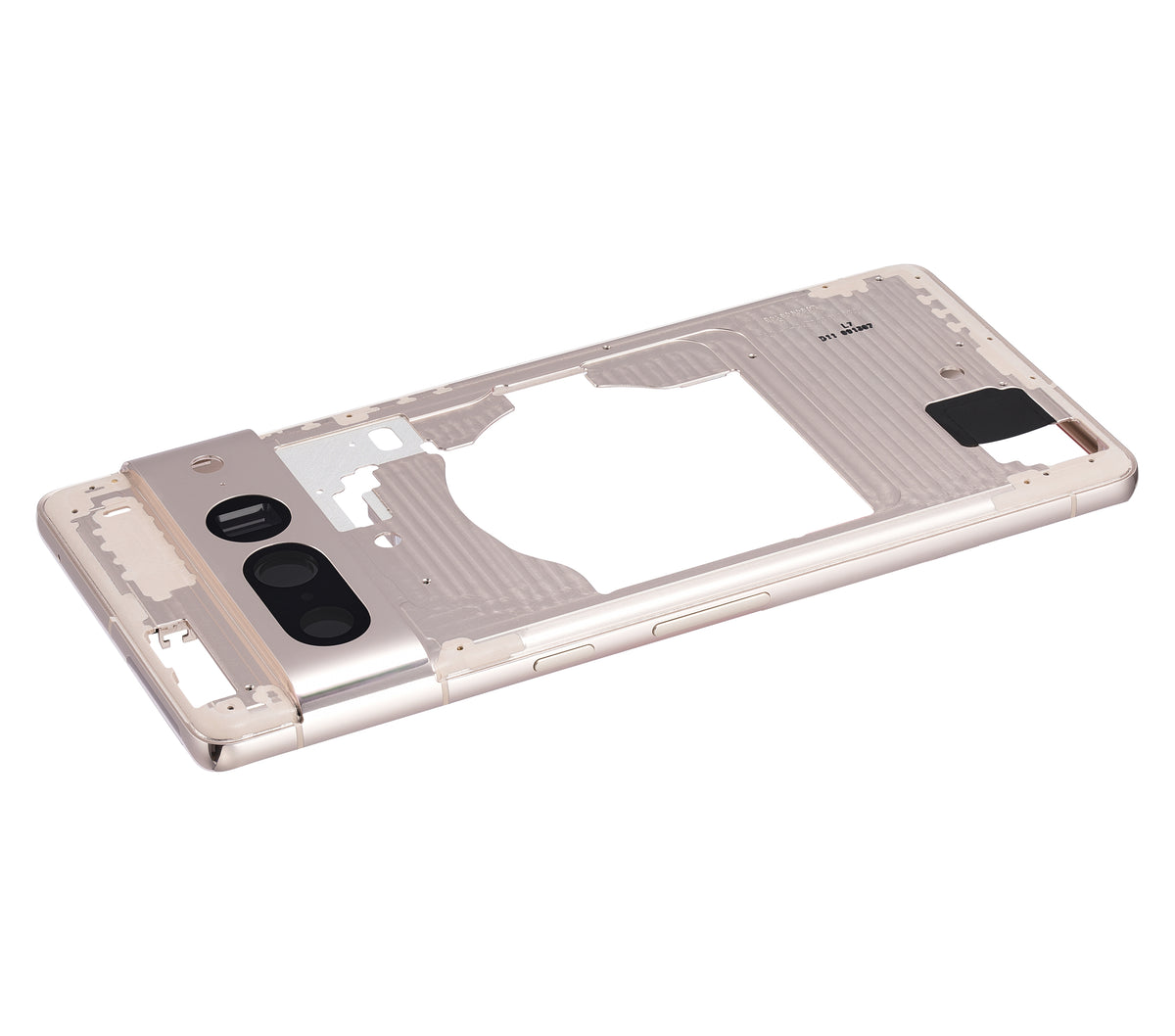 Mid-Frame Housing For Google Pixel 7 Pro (Hazel) - repair component alternate view