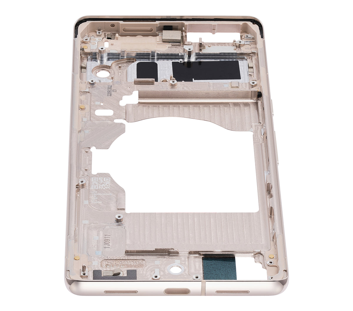 Mid-Frame Housing For Google Pixel 7 Pro (Hazel) - phone repair part close-up