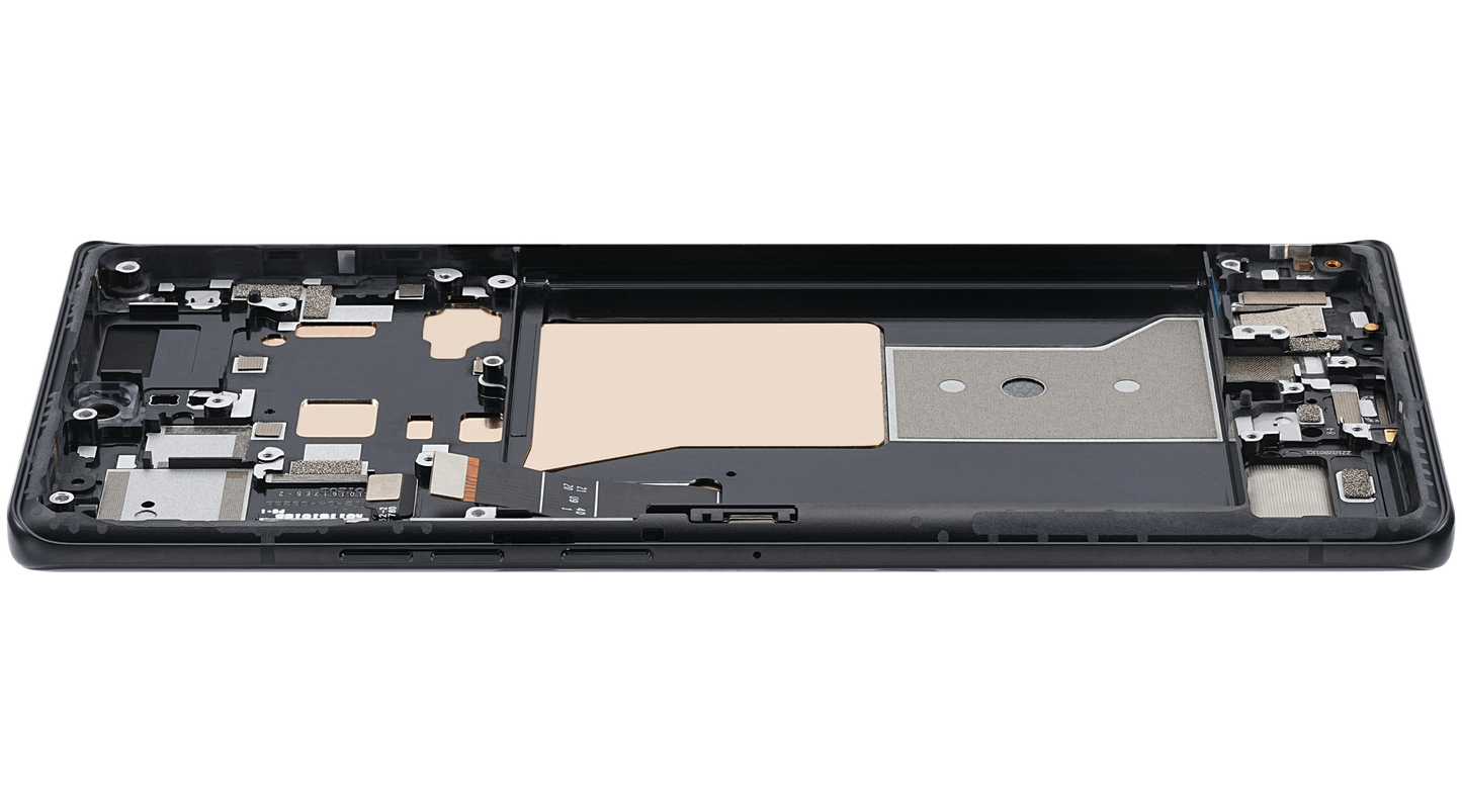 OLED Assembly With Frame For Motorola Edge Plus / Edge 40 Pro (XT2301 / 2023) (Refurbished) (Interstellar Black) | SKU 107082133502 | image 5