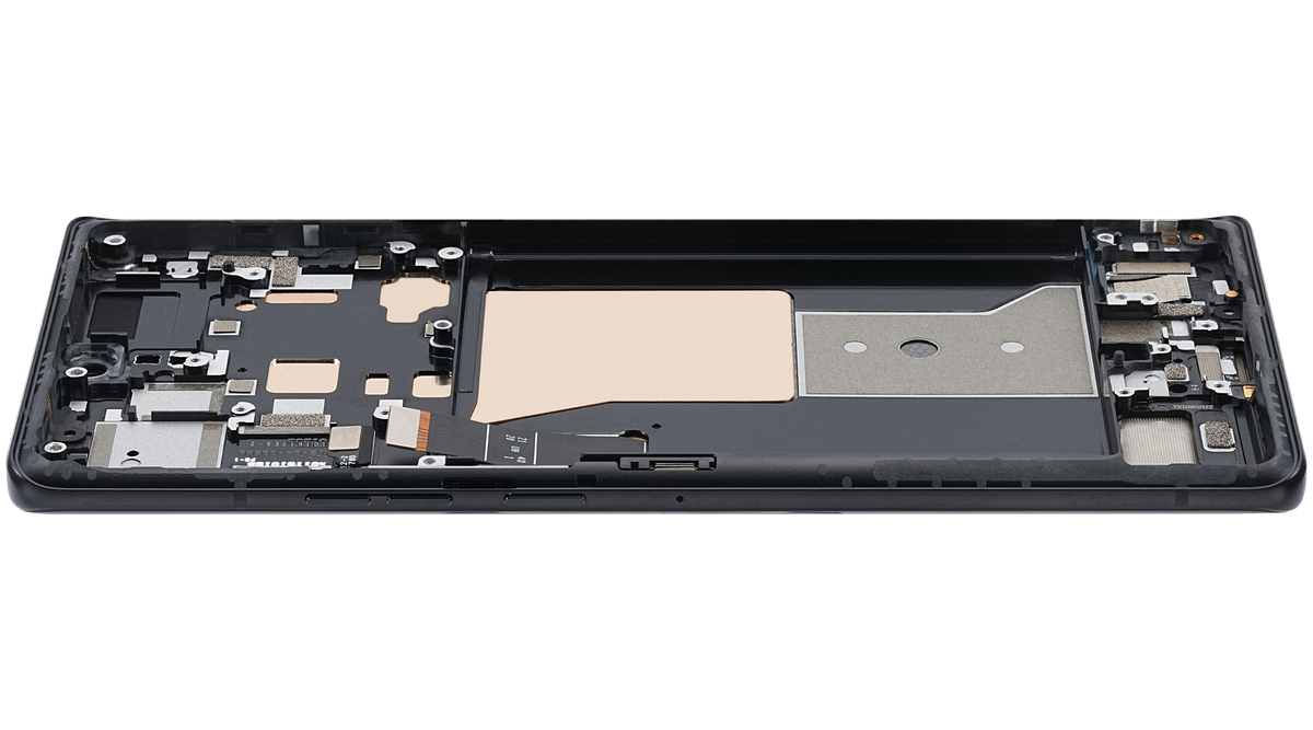 OLED Assembly With Frame For Motorola Edge Plus / Edge 40 Pro (XT2301 / 2023) (Refurbished) (Interstellar Black) | SKU 107082133502 | image 5