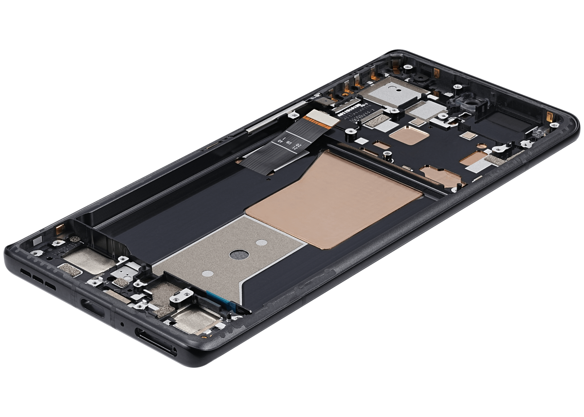 OLED Assembly With Frame For Motorola Edge Plus / Edge 40 Pro (XT2301 / 2023) (Refurbished) (Interstellar Black) | SKU 107082133502 | image 10