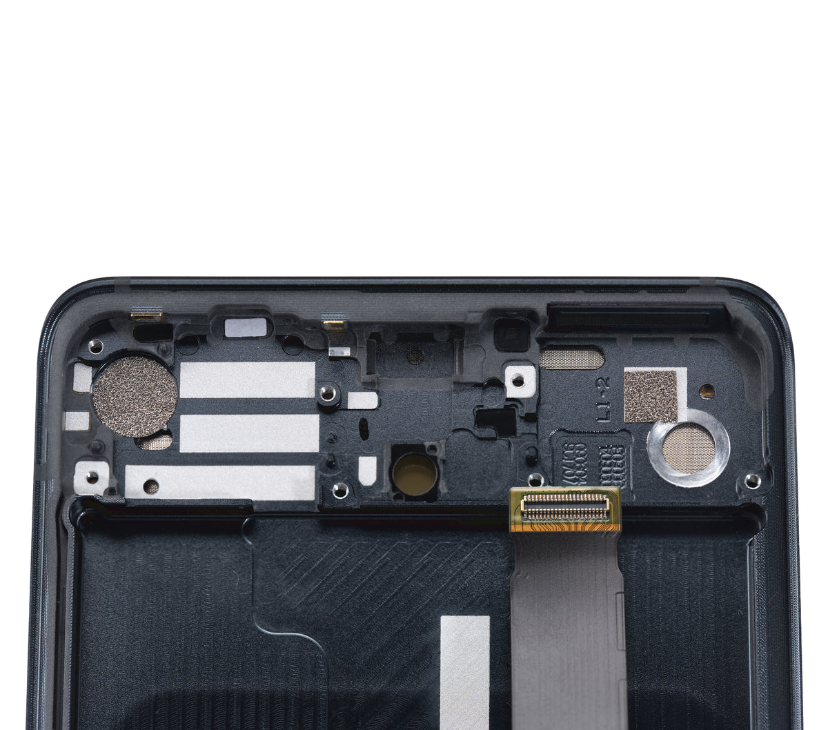 OLED Assembly With Frame For Motorola Moto Edge 30 Fusion (XT2243 / 2022) (Refurbished) (Cosmic Gray) | SKU 107082133602 | image 3