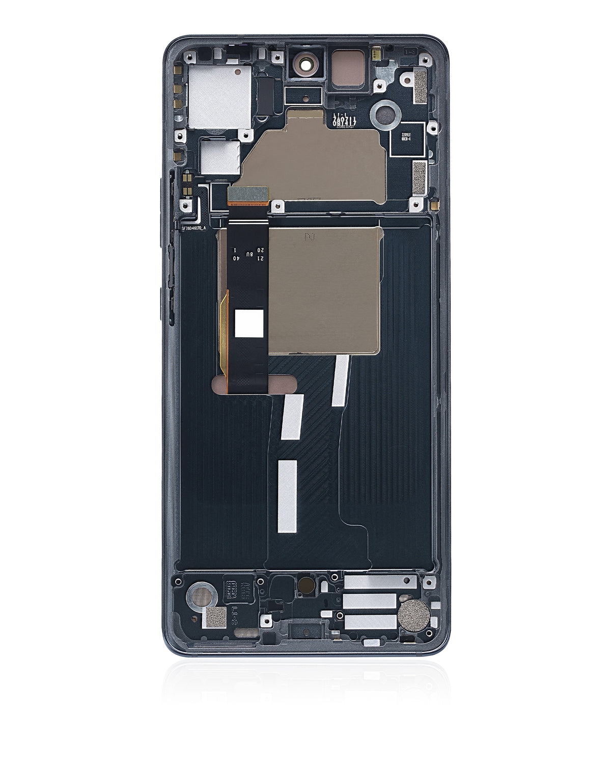 OLED Assembly With Frame For Motorola Moto Edge 30 Fusion (XT2243 / 2022) (Refurbished) (Cosmic Gray) | SKU 107082133602 | image 8