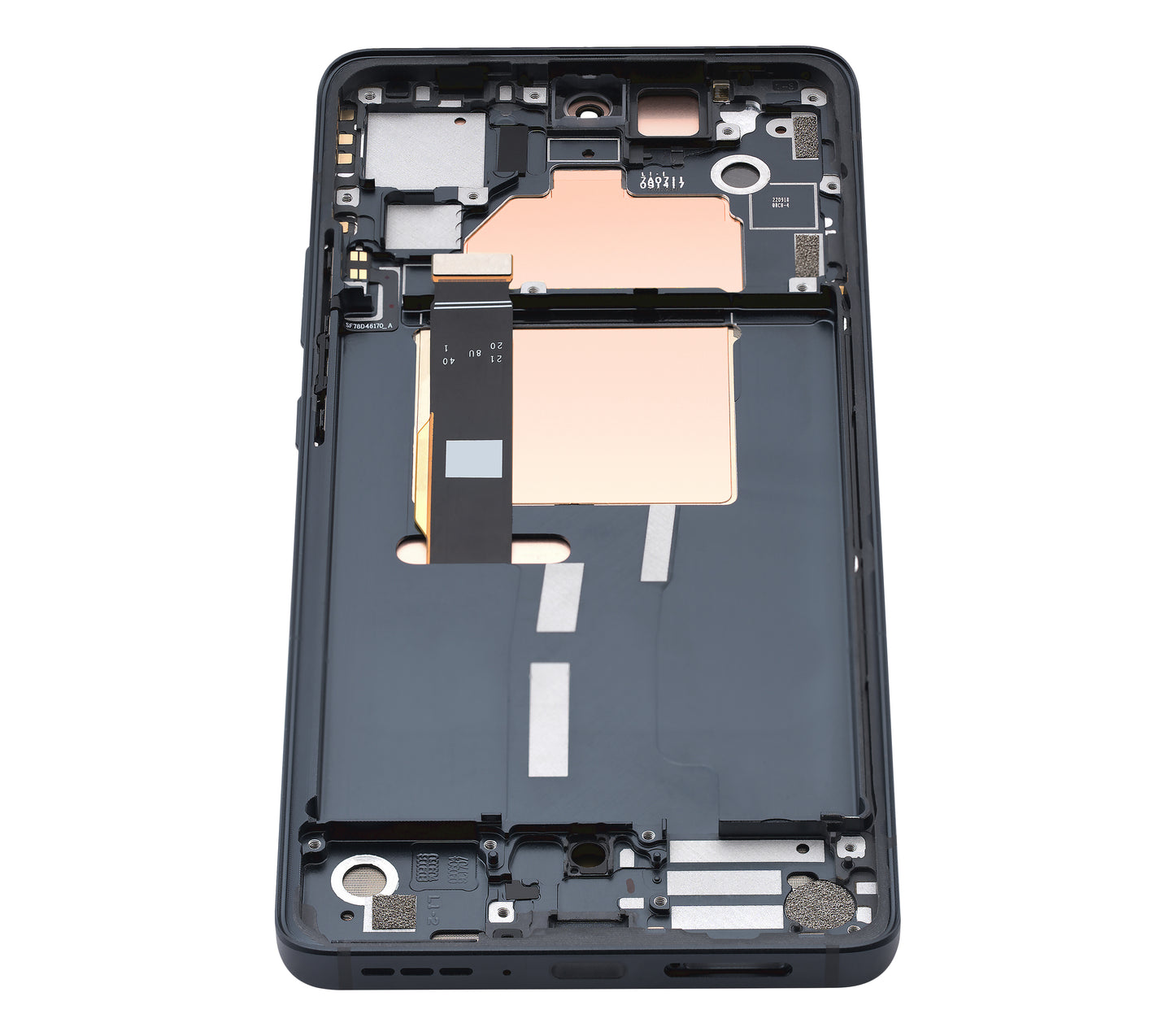 OLED Assembly With Frame For Motorola Moto Edge 30 Fusion (XT2243 / 2022) (Refurbished) (Cosmic Gray) | SKU 107082133602 | image 2