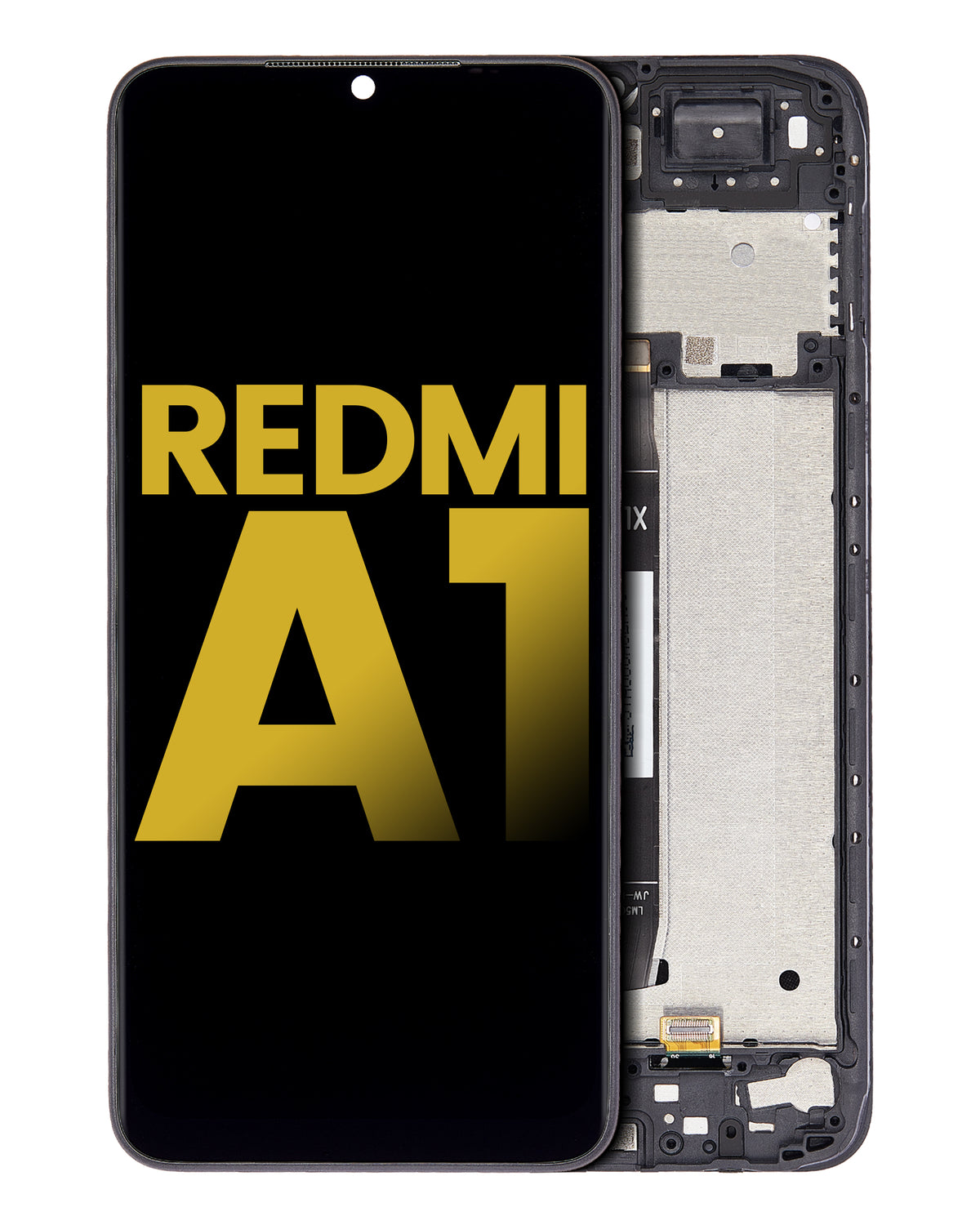 Xiaomi Xiaomi Redmi A1 / Xiaomi Redmi A1+ / Redmi A2 / Redmi A2+ / Poco C51 refurbished LCD display assembly with frame replacement screen - front product view 1