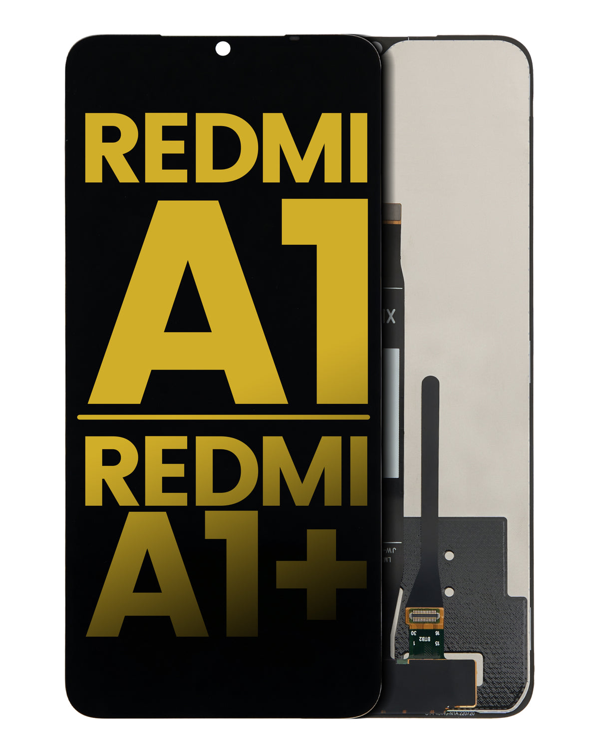Xiaomi Xiaomi Redmi A1 / Xiaomi Redmi A1+ / Redmi A2 / Redmi A2+ / Poco C51 refurbished LCD display assembly without frame replacement screen - front product view 1