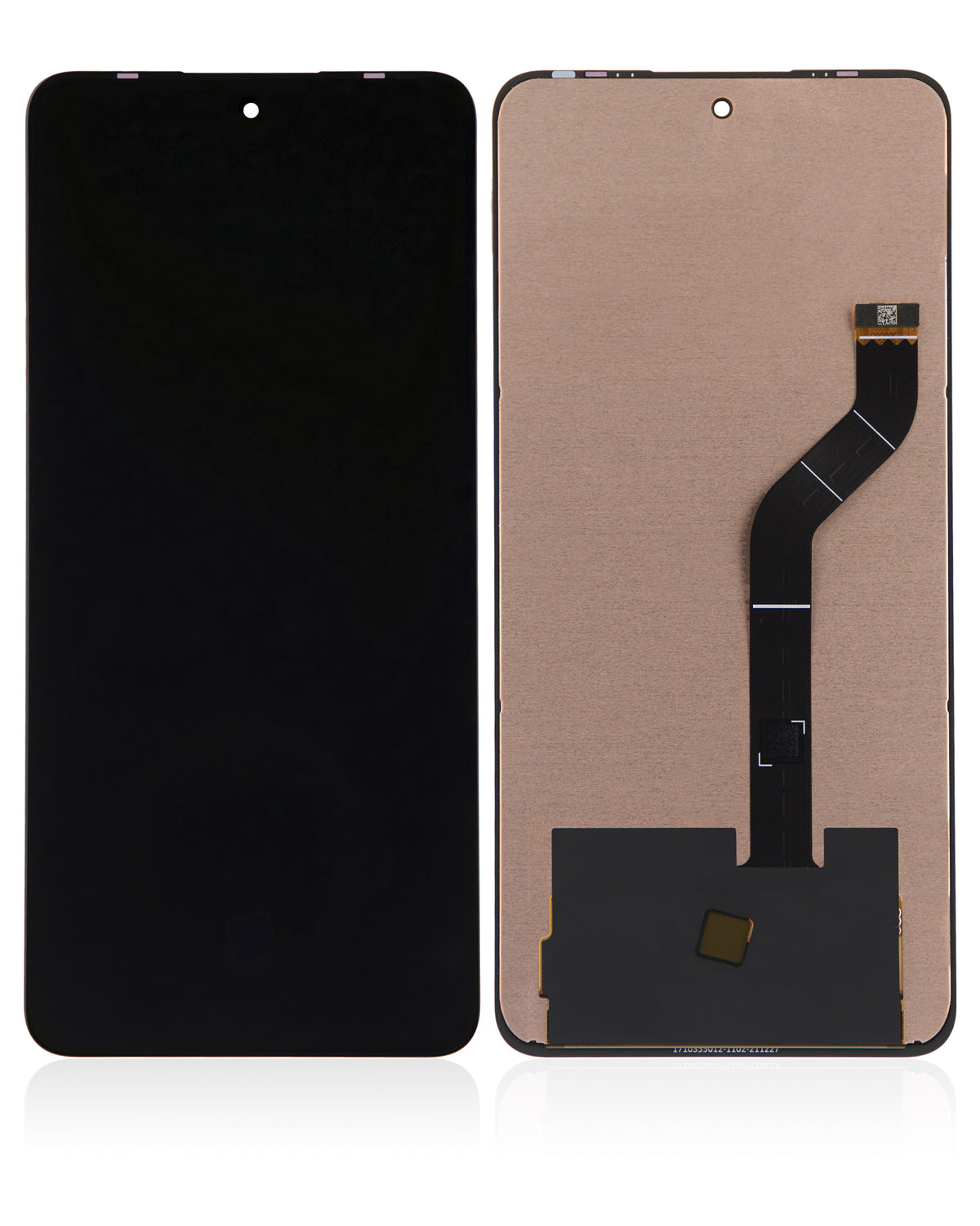 OLED Assembly Without Frame For Xiaomi 12 Lite (Refurbished) (All Colors) – phone repair part product angle – OLED Display Replacement for phone repair
