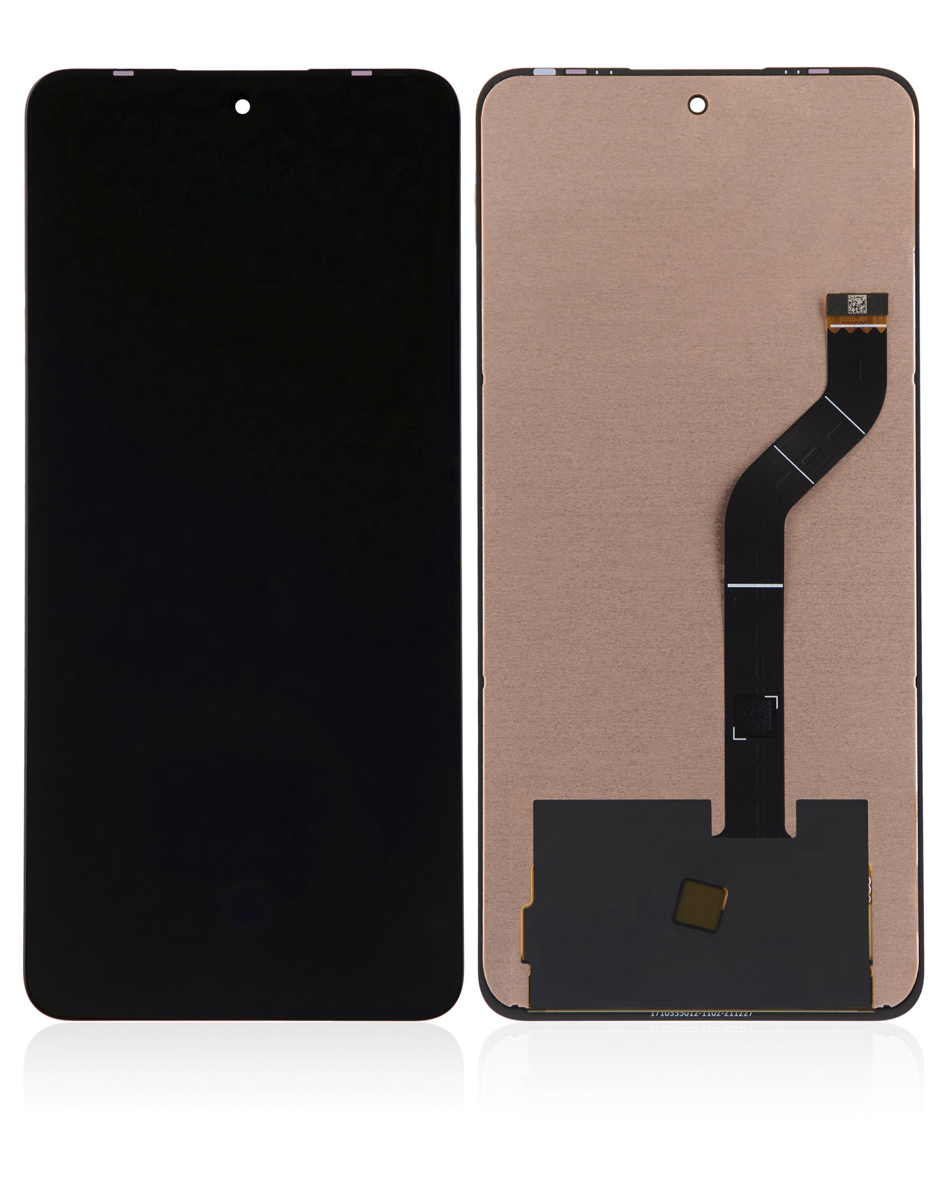 OLED Assembly Without Frame For Xiaomi 12 Lite (Refurbished) (All Colors) – phone repair part product angle – OLED Display Replacement for phone repair