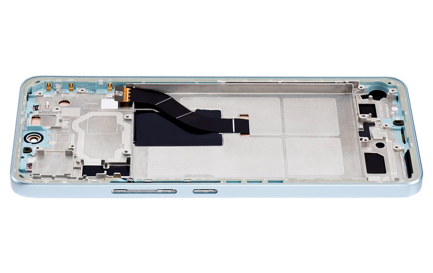 OLED Assembly With Frame For Xiaomi 12 Lite (Refurbished) (Lite Green) – device repair component close-up – OLED Display Replacement for phone repair