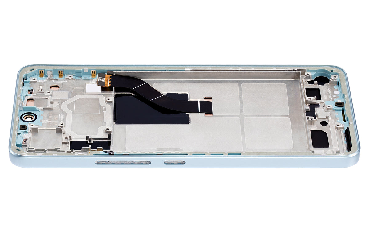 OLED Assembly With Frame For Xiaomi 12 Lite (Refurbished) (Lite Green) – device repair component close-up – OLED Display Replacement for phone repair