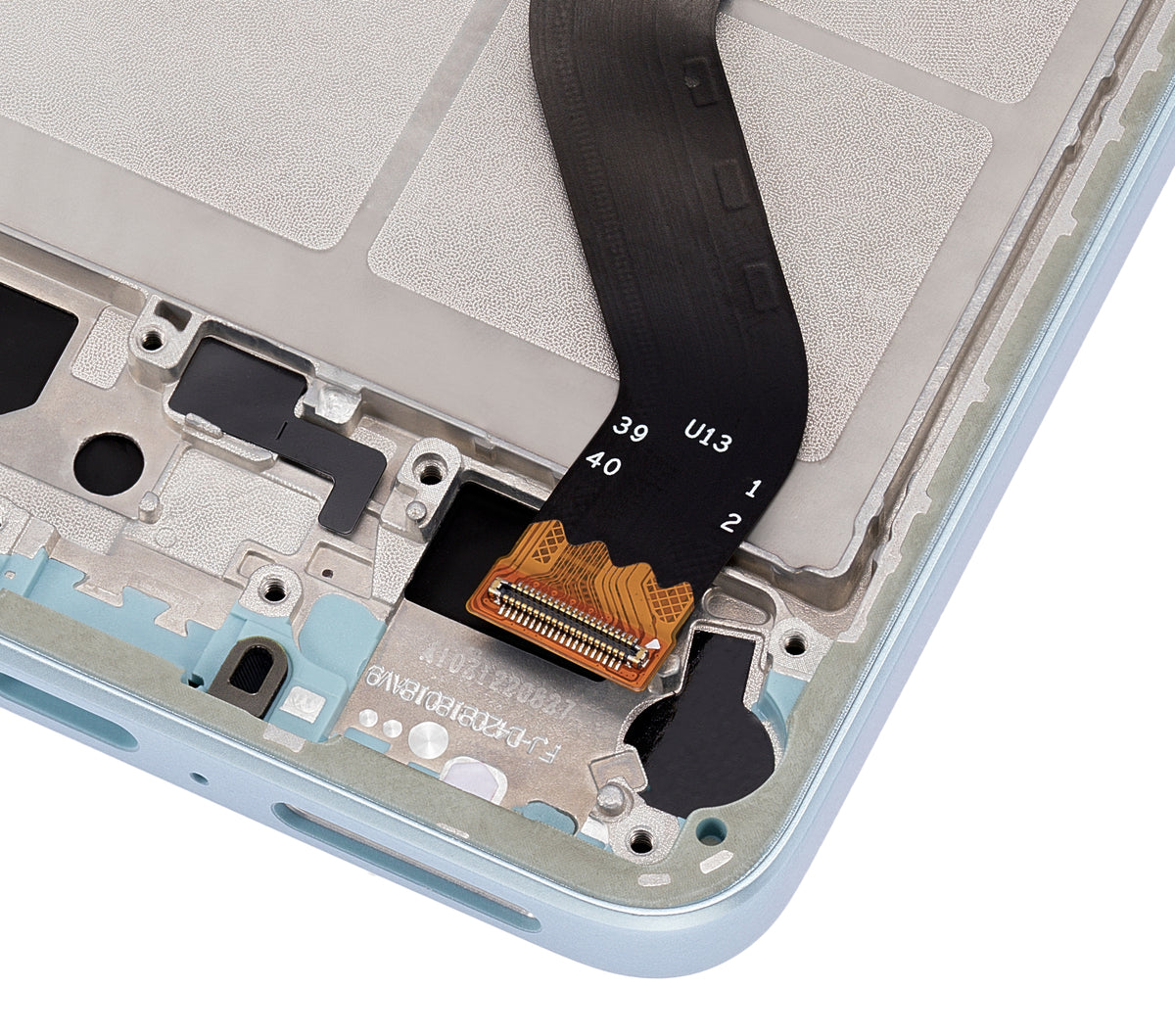 OLED Assembly With Frame For Xiaomi 12 Lite (Refurbished) (Lite Green) – mobile phone part alternate view – OLED Display Replacement for phone repair